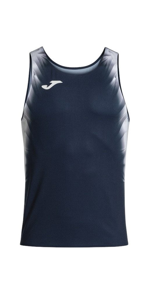 Joma Tanktop Lauf-Tank Top Elite XI (ärmellos) marineblau/weiss Herren