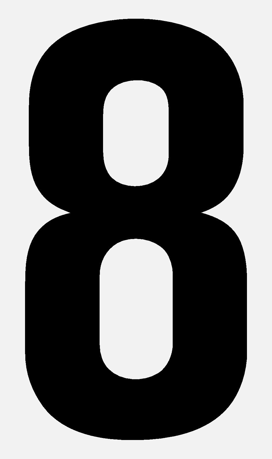 Wichelhaus Hausnummer Selbstklebende Buchstaben und Ziffern, 12cm hoch, schwarz Hausnummer, selbstklebend, schwarz, wetterfest, stabil