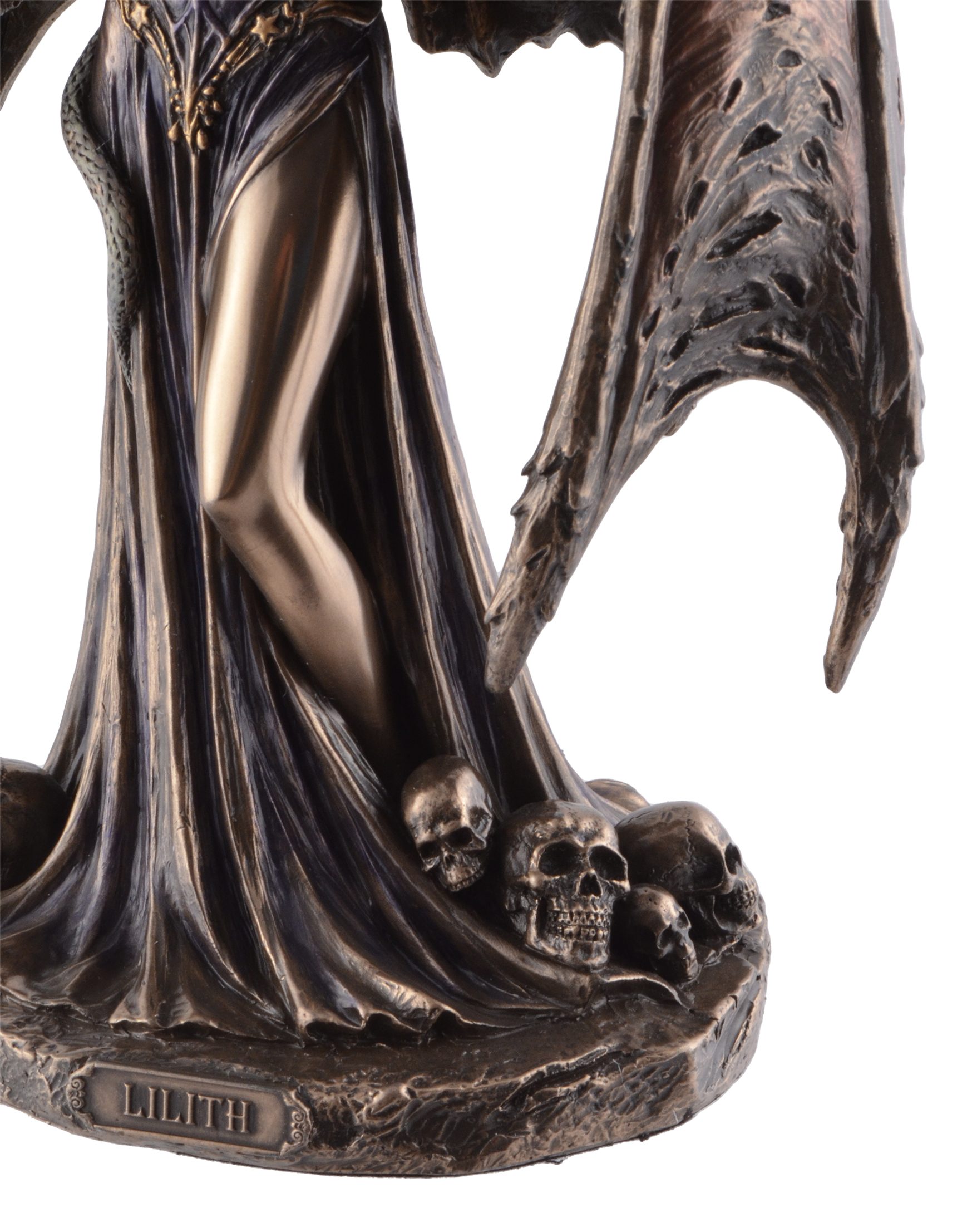 direct erste - ca. Vogler Hand 18x11x23cm und Lilith coloriert, LxBxH: Dekofigur Frau by von die Adams bronziert Veronese, Gmbh