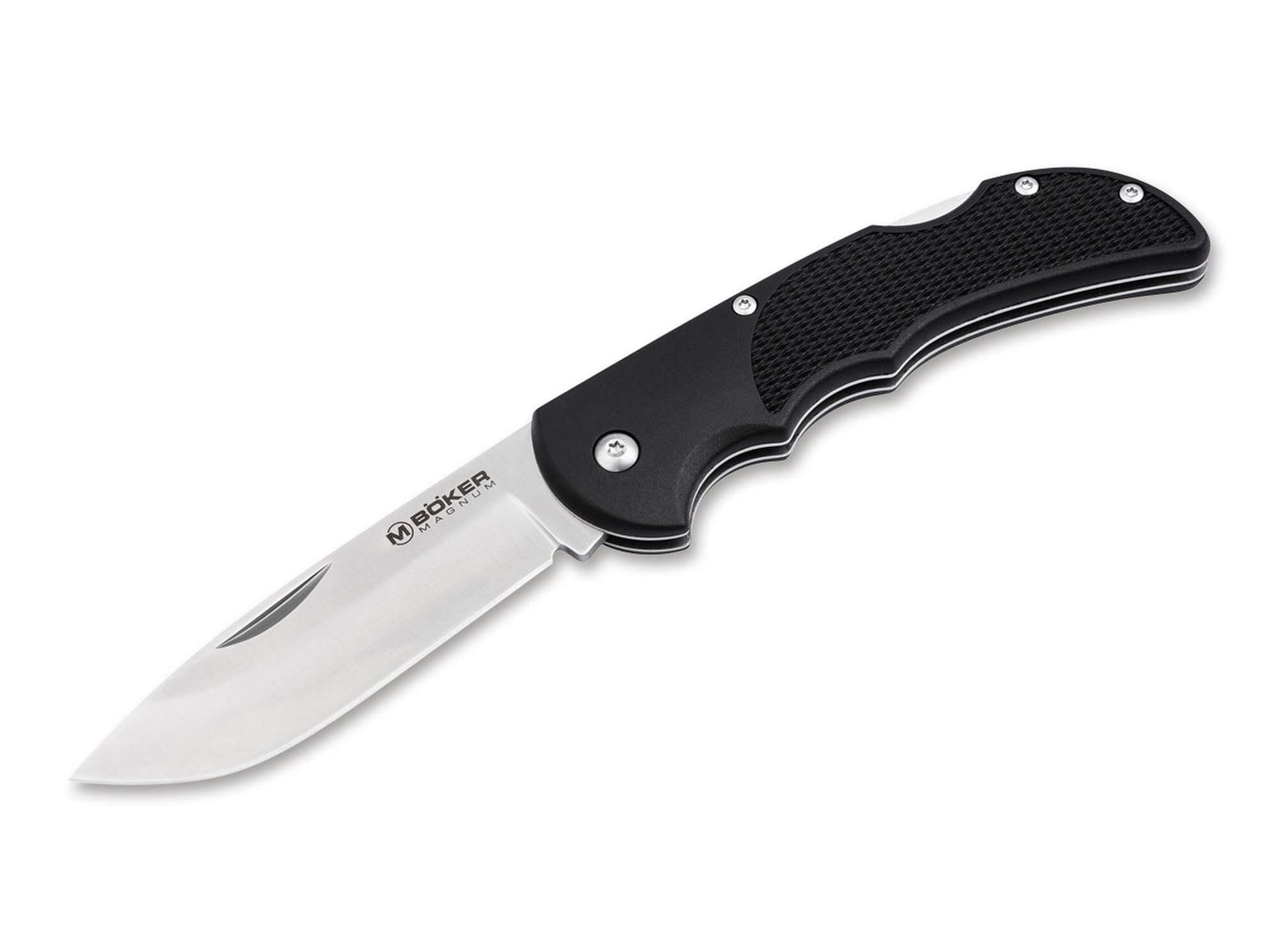 MAGNUM Black Pocket Single Knife Taschenmesser by Zweihandmesser HL BÖKER