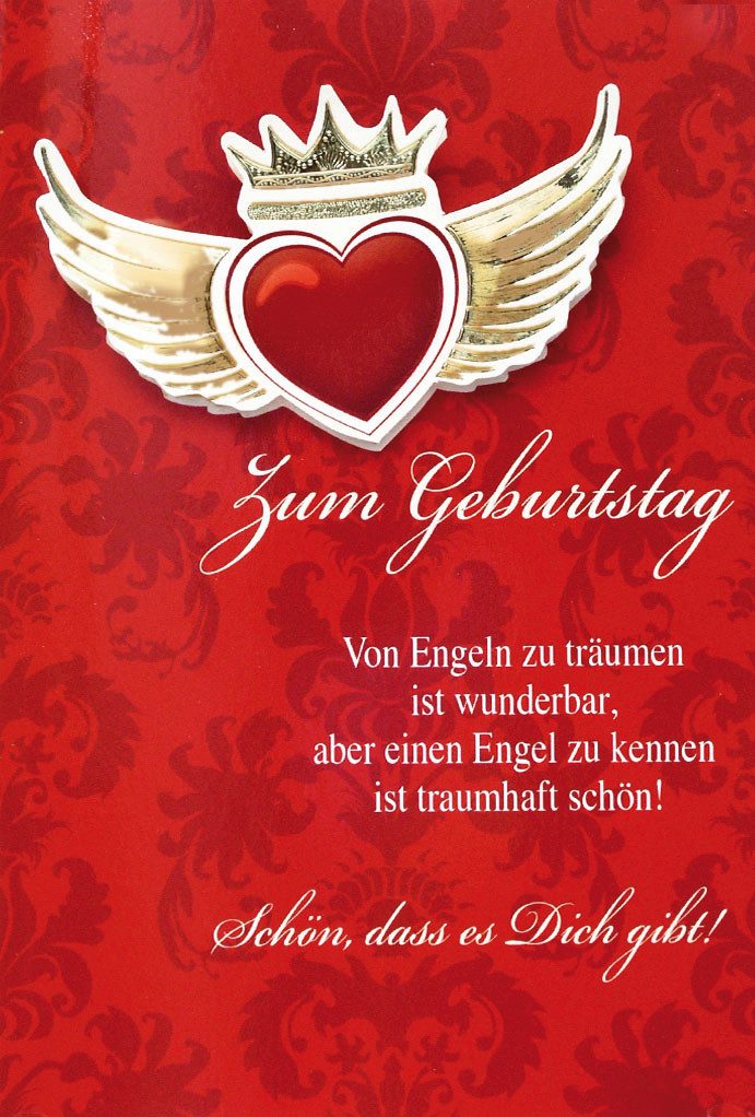 Grußkarten Geburtstag - Collage - Glückwunschkarte im Format 11,5 x 17 cm mit