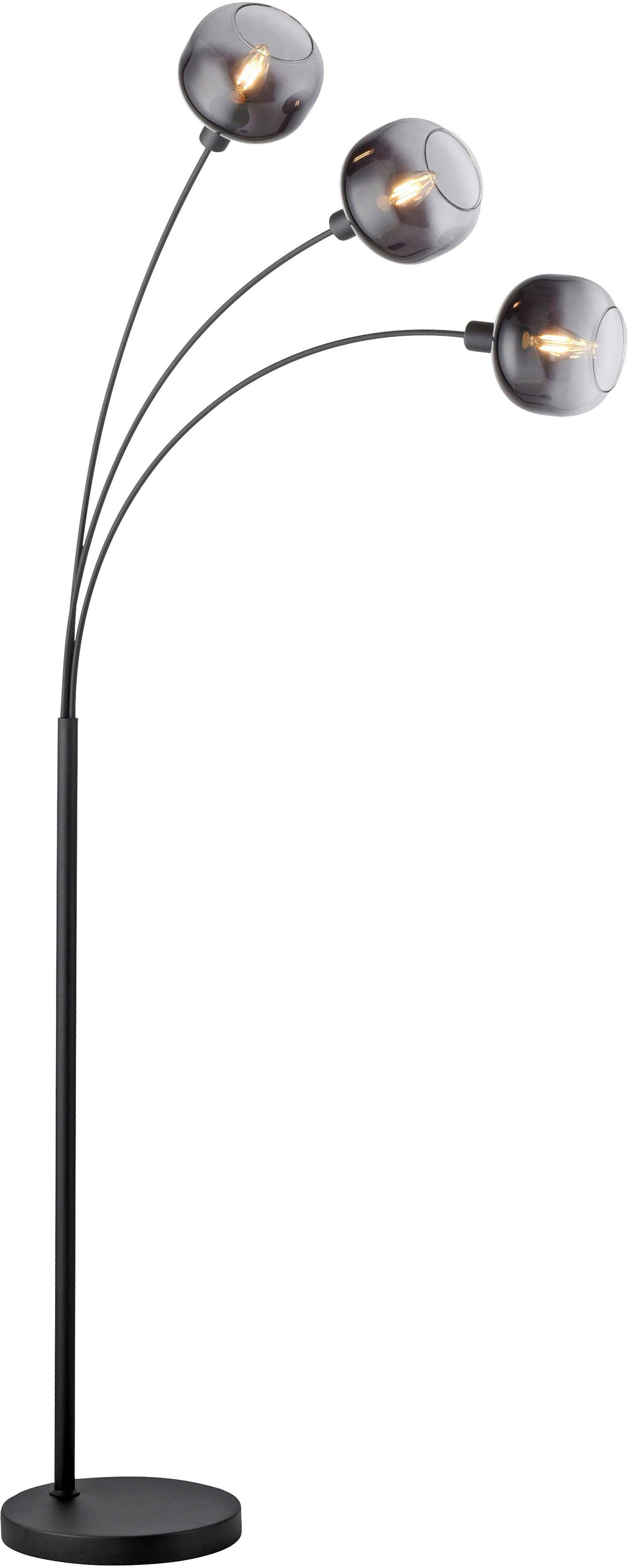 JUST LIGHT Stehlampe ZEA, ohne Leuchtmittel, ExklusiveE14