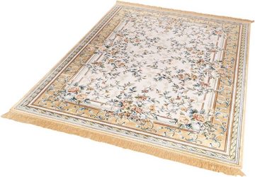 Teppich Moderner Orientteppich Palazzo Royal 914641, TaraCarpet, rechteckig, Höhe: 6 mm, Boho Vintage Flowers braun Wohnzimmer Schlafzimmer Esszimmer 133x195