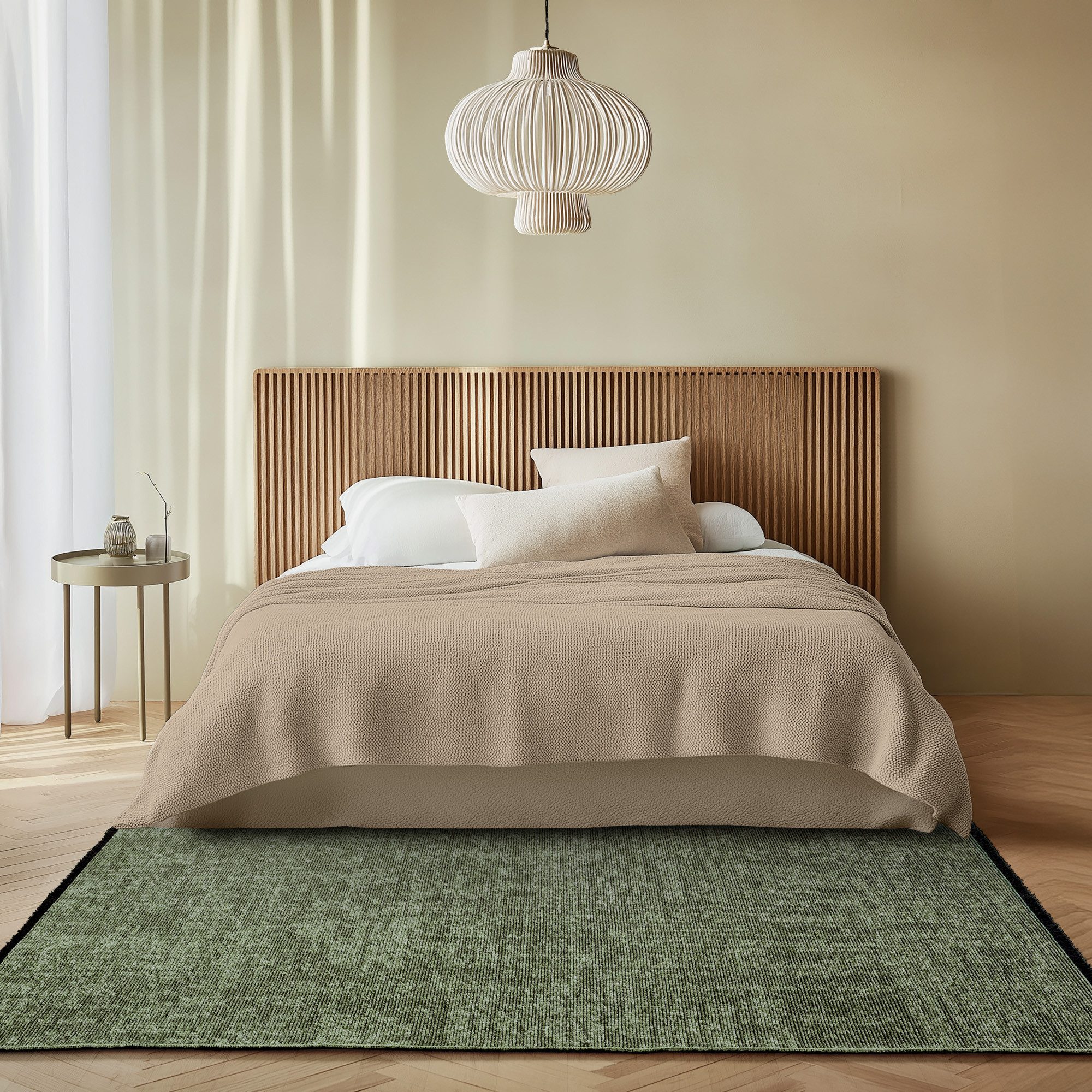 SIMPEX24 Teppich Boho Design, Rechteckig, Höhe: 7 mm, Baumwolle, Waschbarer günstig online kaufen