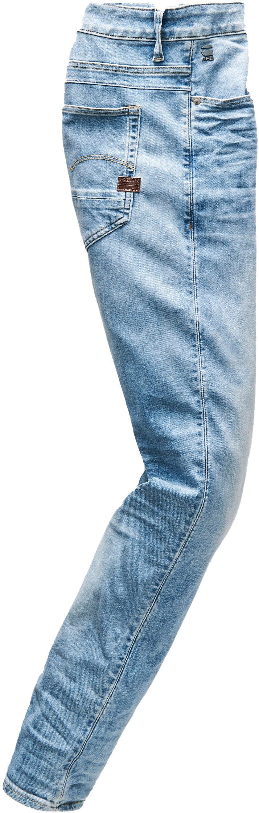 D-Staq Slim-fit-Jeans RAW 3D G-Star Slim light-blue Fit