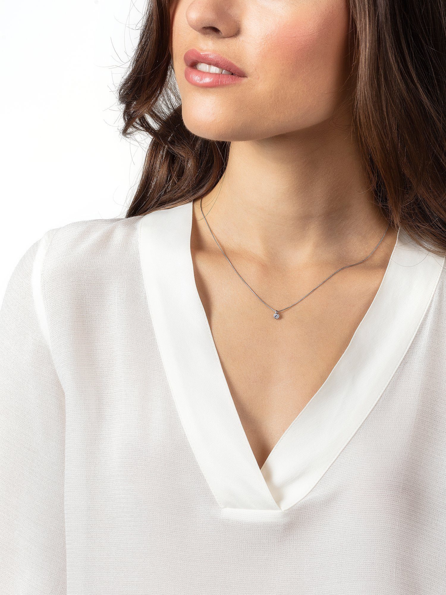 CHRIST Collier CHRIST Damen-Kette 1 Diam...