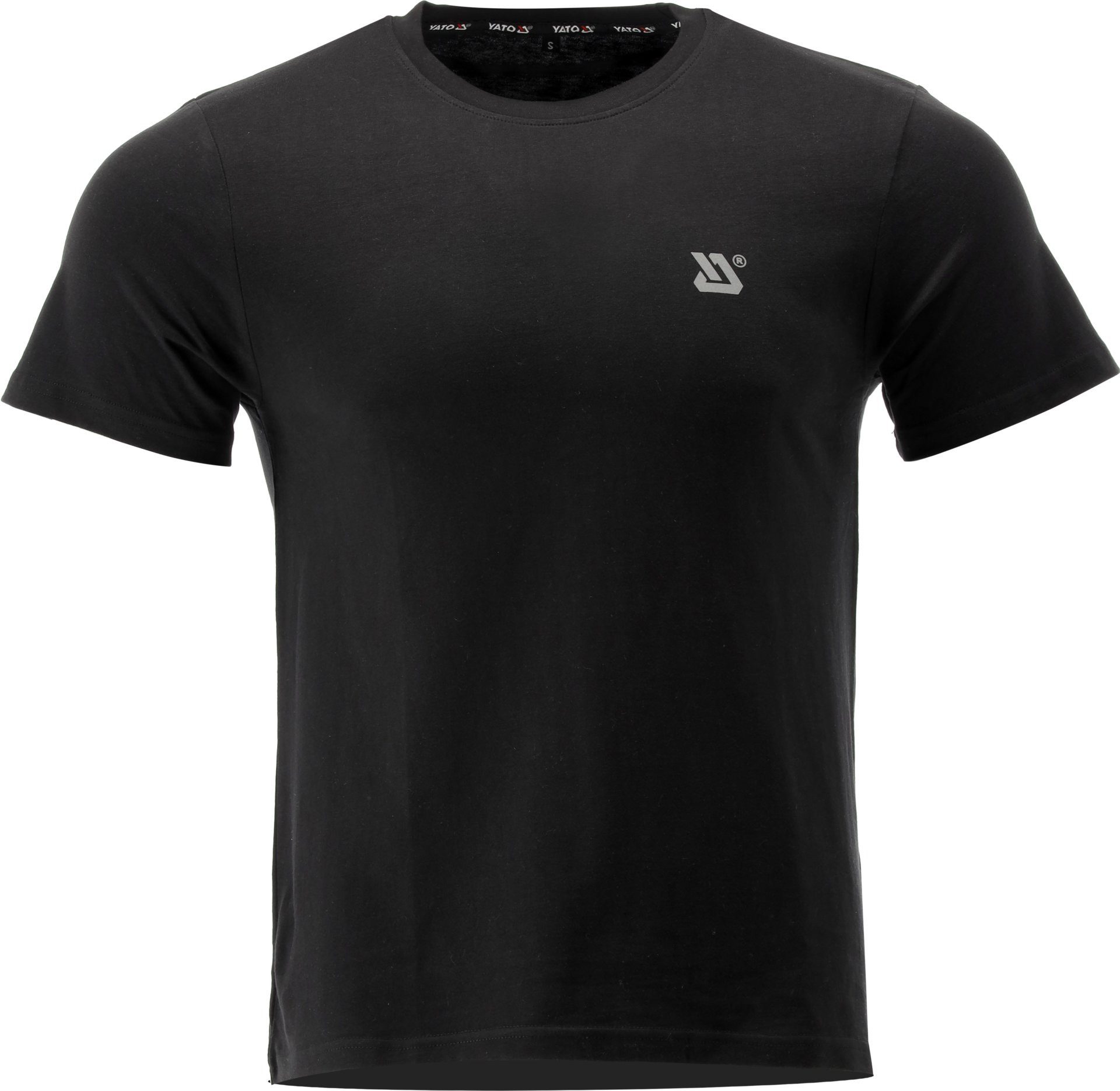 T-Shirt T-shirt 100% Baumwolle 180g/m² Gr. S schwarz
