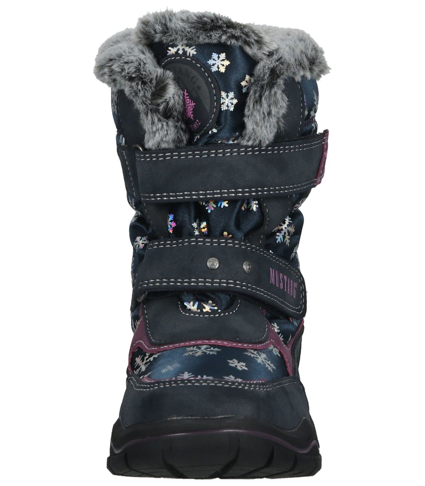 Lederimitat/Textil MUSTANG Stiefel Navy Winterstiefel