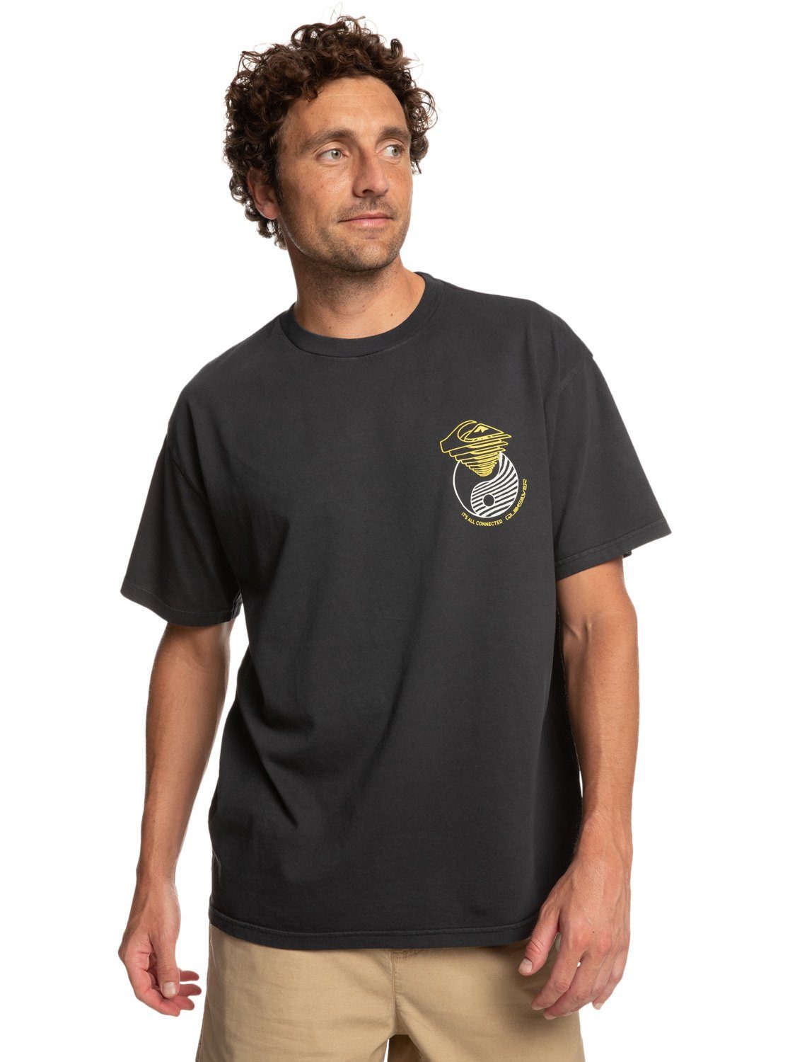 Quiksilver T-Shirt Out There Black