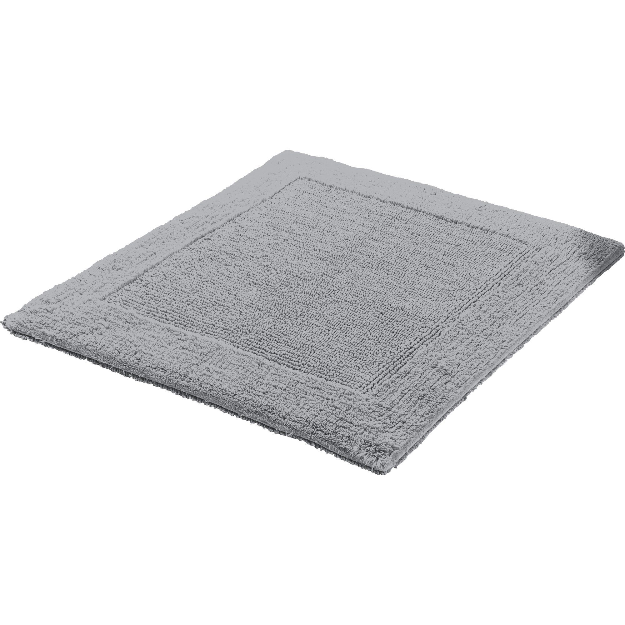 Erwin Müller Badematte WC-Vorlage "Stuttgart", Höhe 15 mm, eckig, Uni günstig online kaufen