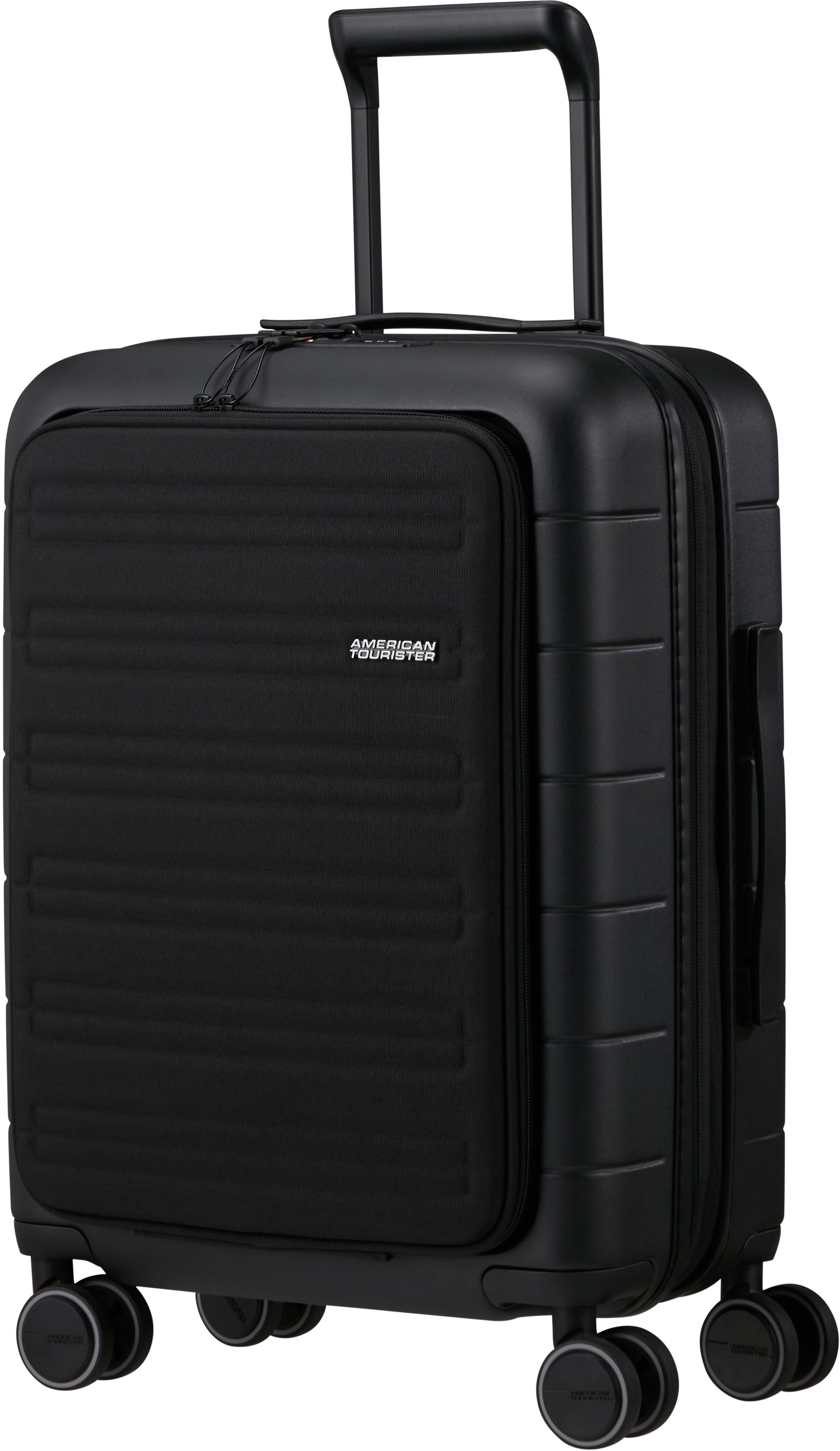 und USB-Schleuse American Volumenerweiterung Dark cm, 55 mit Slate Hartschalen-Trolley smart, Novastream Tourister®