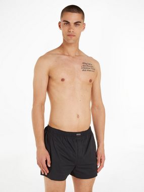 Calvin Klein Underwear Webboxer CLASSIC FIT (3-St) im kariertem, gestreiftem oder unifarbenem Design