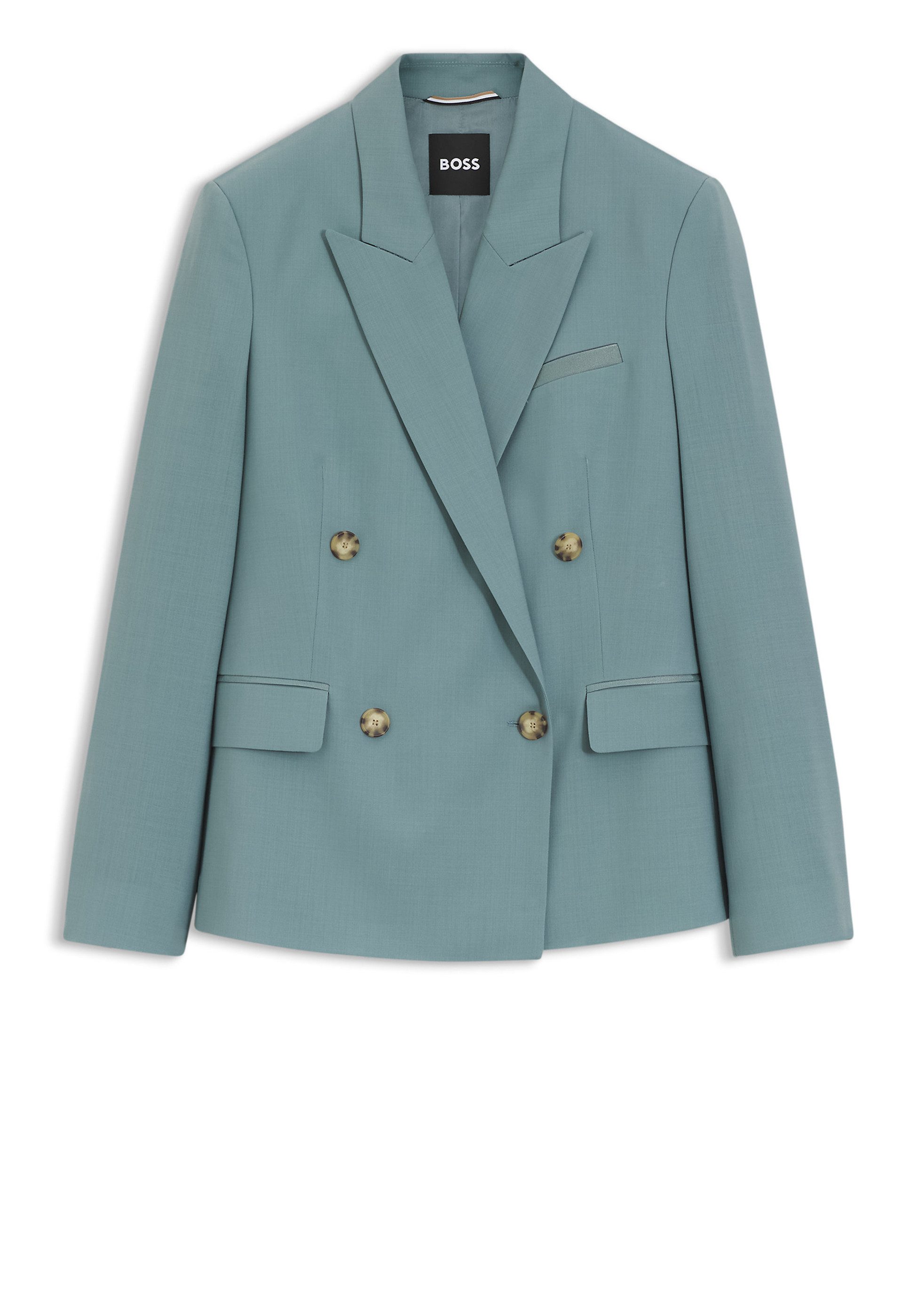 BOSS Jackenblazer Jia aus Schurwolle (1-tlg)