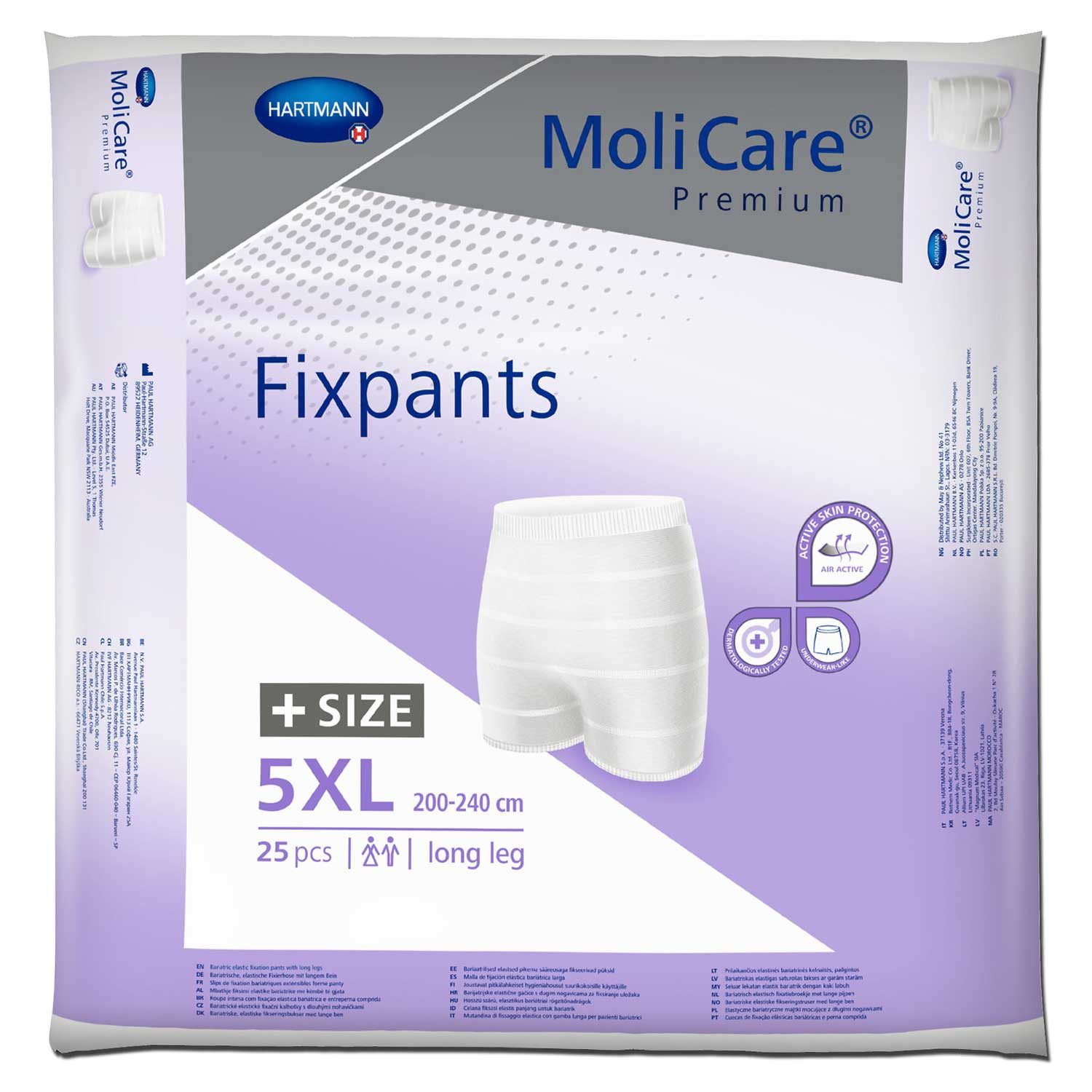 Inkontinenzboxer MoliCare® Premium Fixpants á 25 - 5XL 5 x 25 Stück