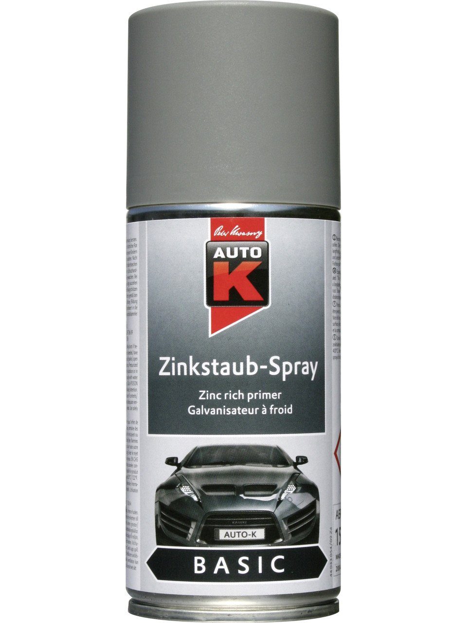 Zinkstaubspray Basic Schmierfett 150ml Auto-K grau Auto-K