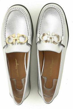 Salvatore Ferragamo SALVATORE FERRAGAMO ROLO GANCINI LOAFERS SLIPPERS HALBSCHUHE SCHUHE SH Sneaker Ballerinas