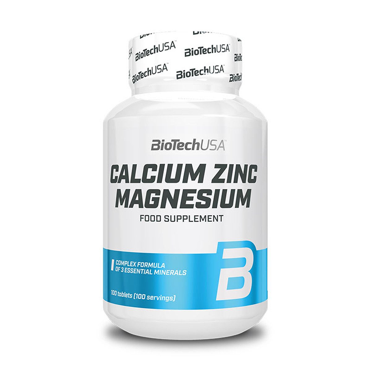 Biotech USA Calcium Zinc Magnesium 100 Tabletten Tabletten