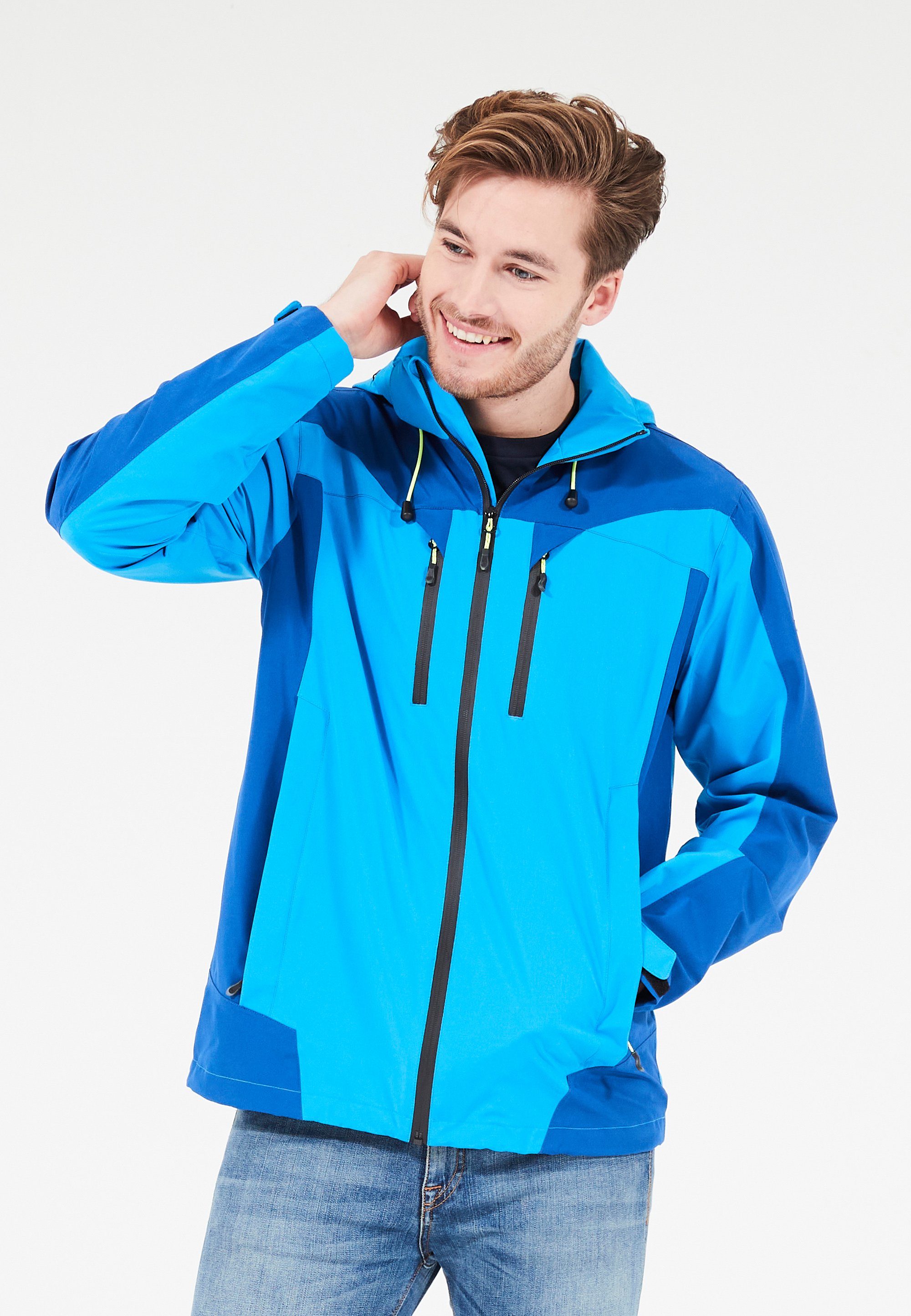 WHISTLER Outdoorjacke RON W-PRO 10.000 mit wasserdichter Beschichtung hellblau