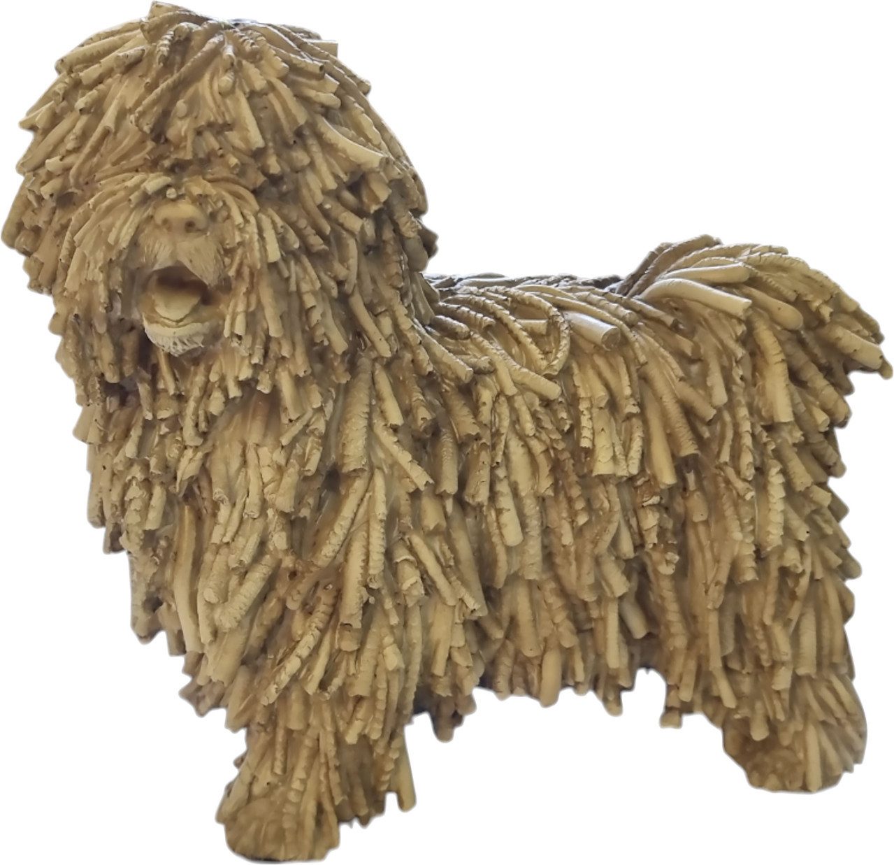 Figurendiscounter Gartenfigur Dekofigur Hund 28 cm bunt