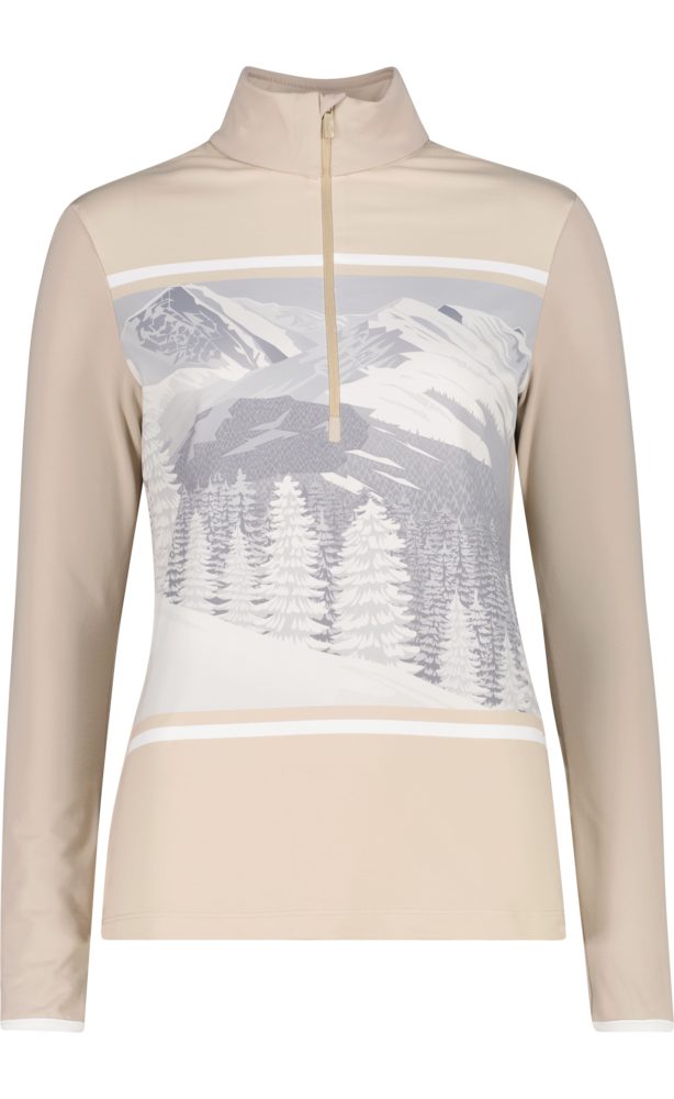 CMP Rollkragenpullover Damen Ski Rolli RV beige