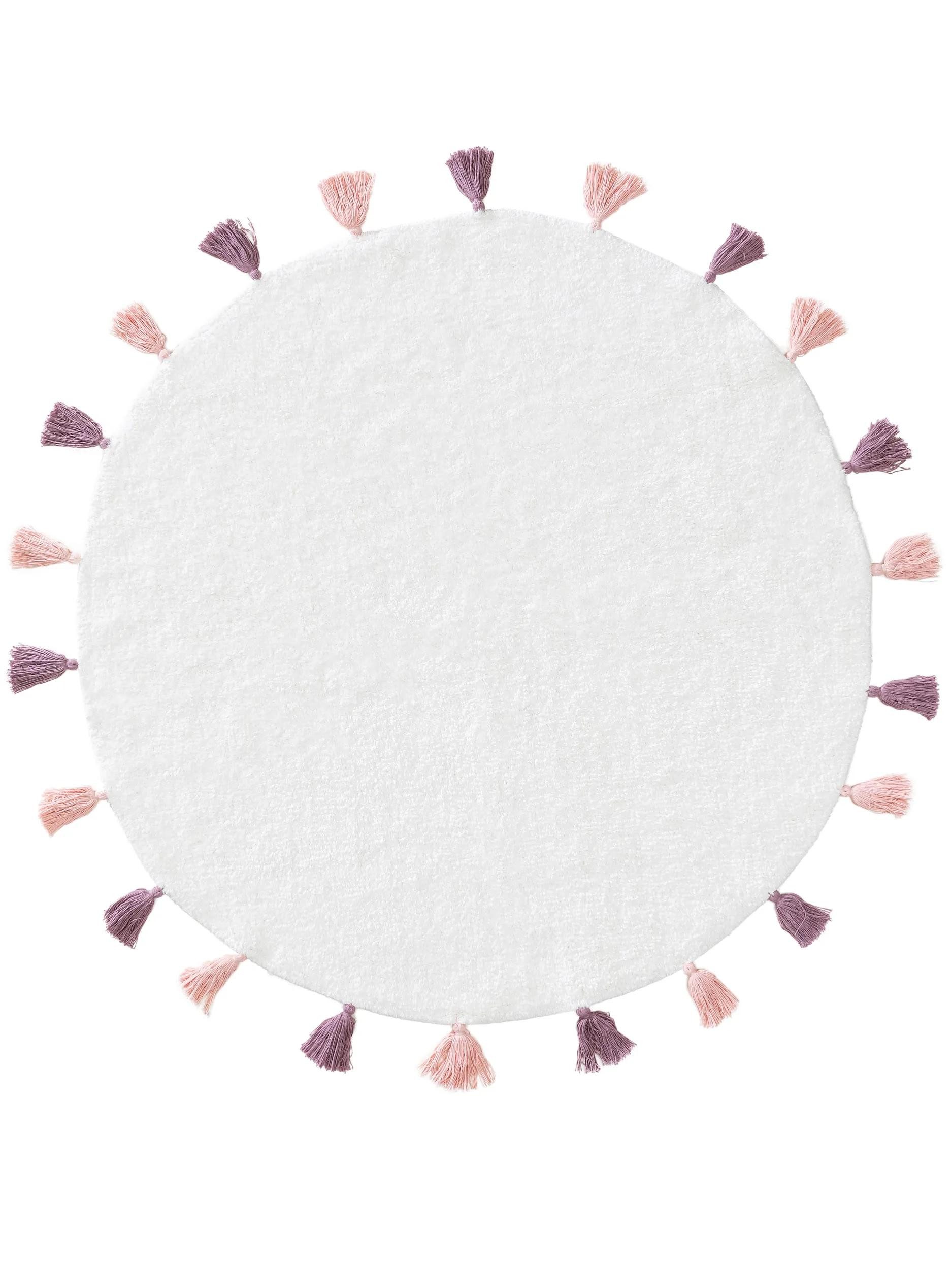 benuta Kinderteppich Malu, rund, Höhe: 6 mm, Kunstfaser, Berber, Ethno-Style, Wohnzimmer