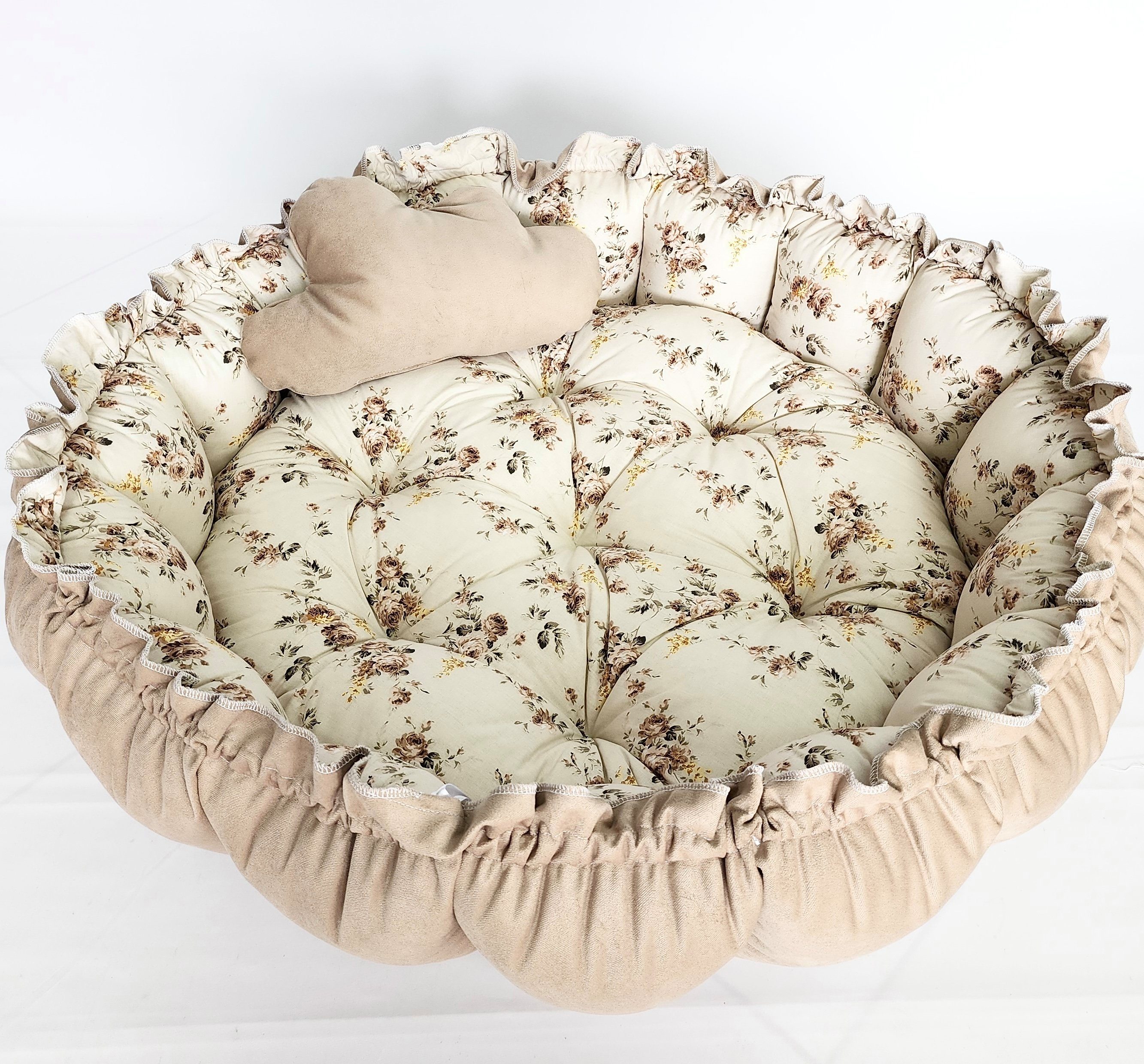 Baby Fancyroom Bettnestchen Premium Samt 2in1 Spielmatte Babynest Babynestc günstig online kaufen