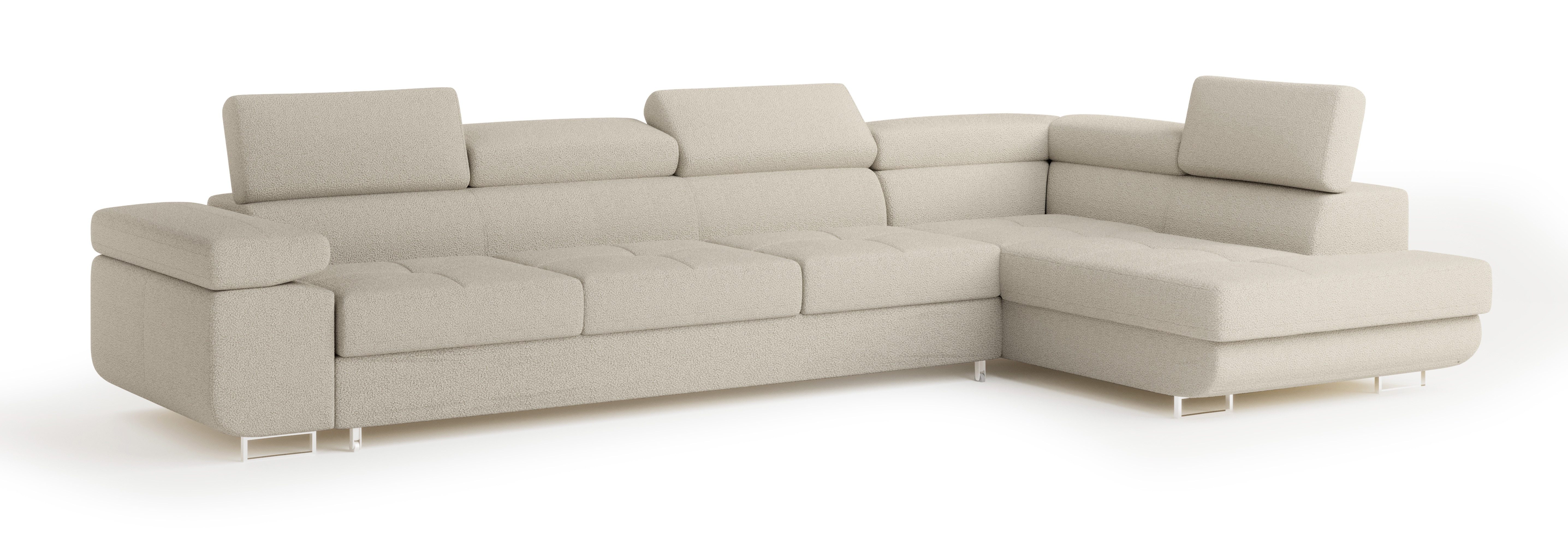 Masseno Ecksofa VICENTE mit Schlaffunktion L-Form, günstig online kaufen