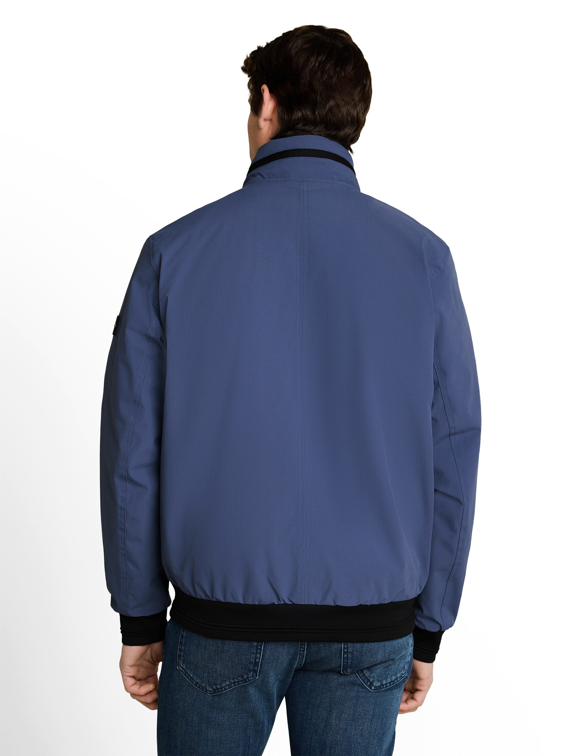 TOM TAILOR Blouson Sweatjacke mit Reißverschluss
