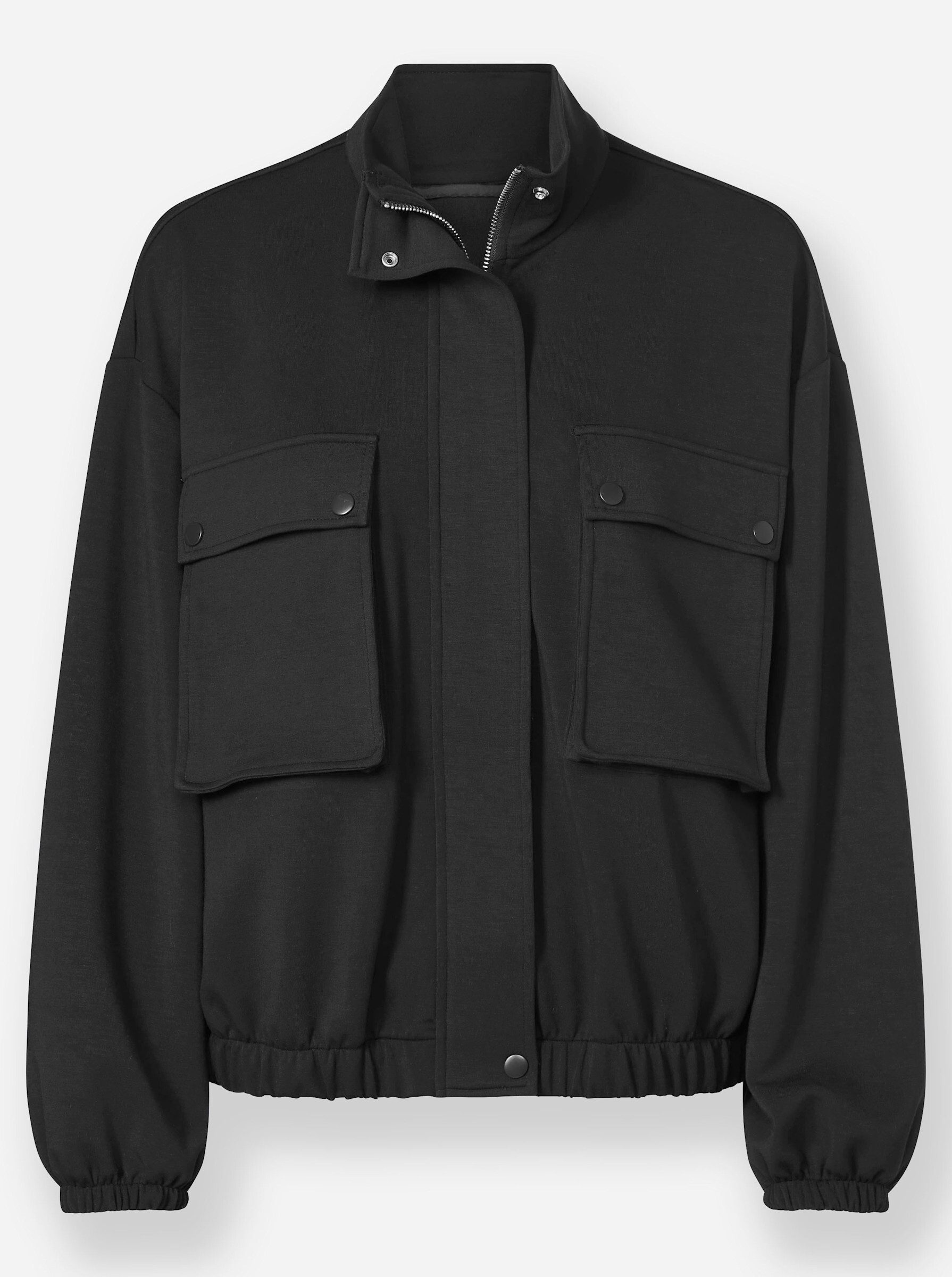 heine Shirtjacke Jersey-Jacke Langarm Jersey