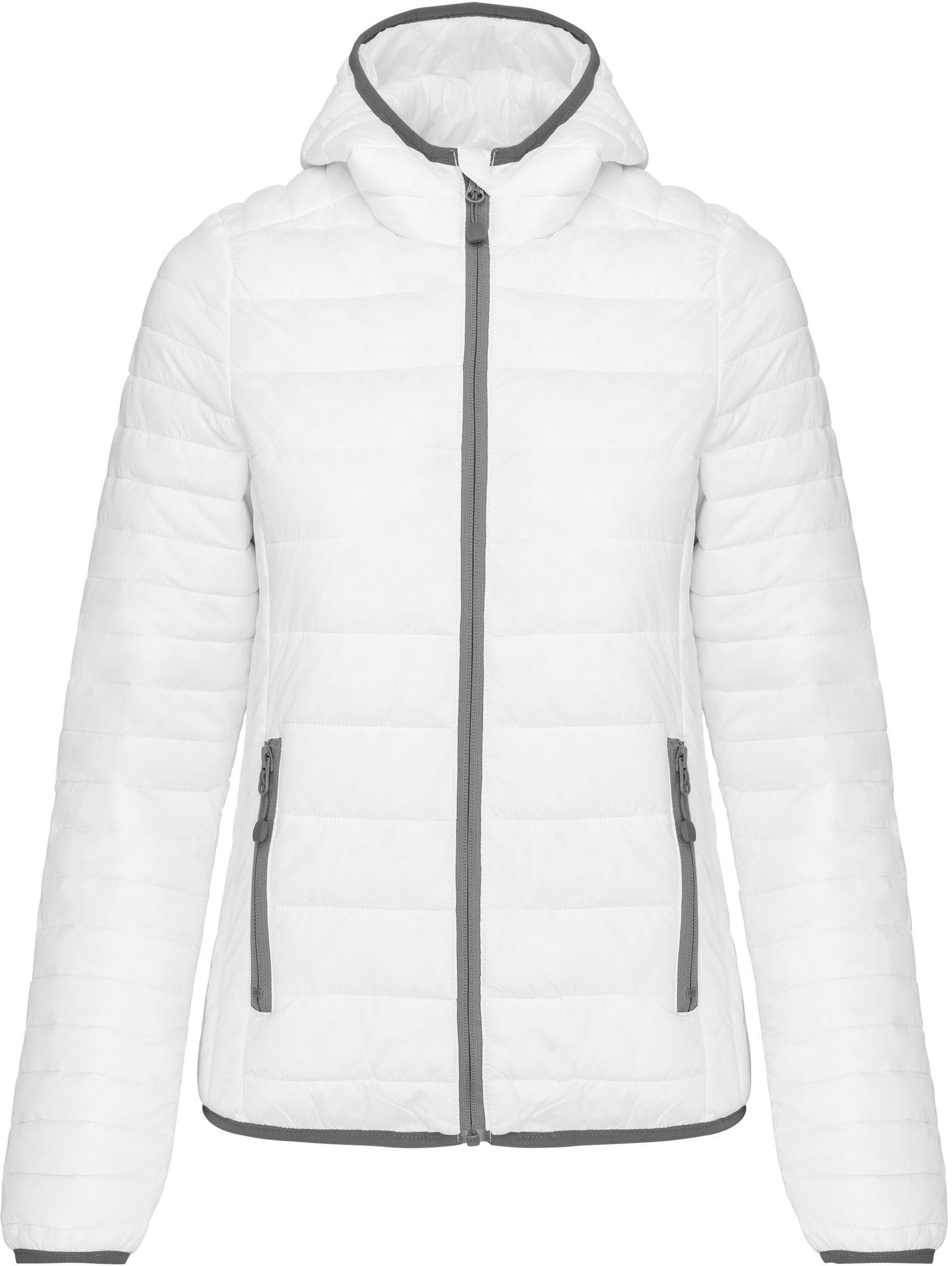 Outdoorjacke Leichte Damen-Steppjacke mit Kapuze