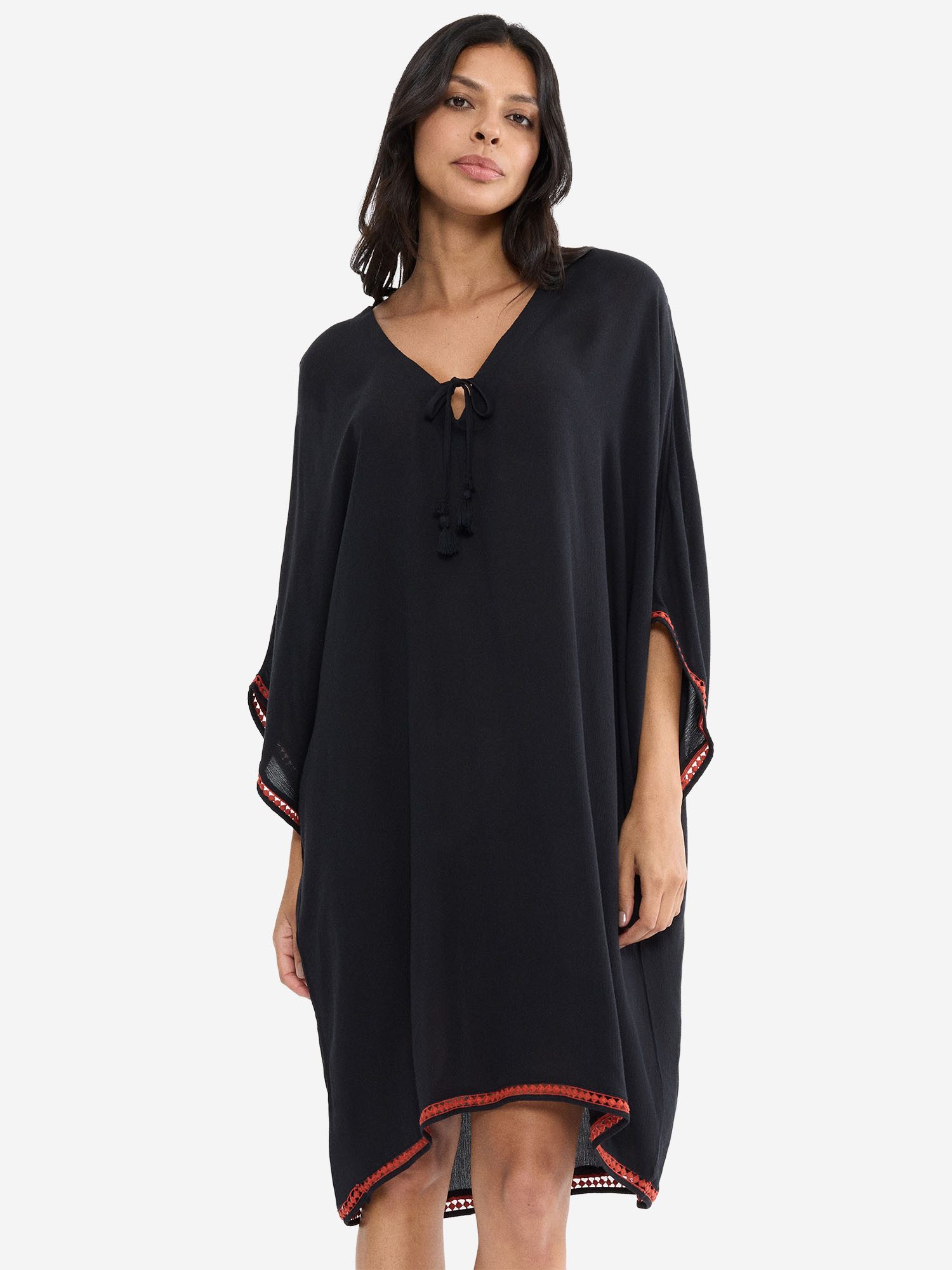 Triumph Strandkleid Red Label Beach MyWear Caftan Beach Dress, Strandkleid Damen, Tunika