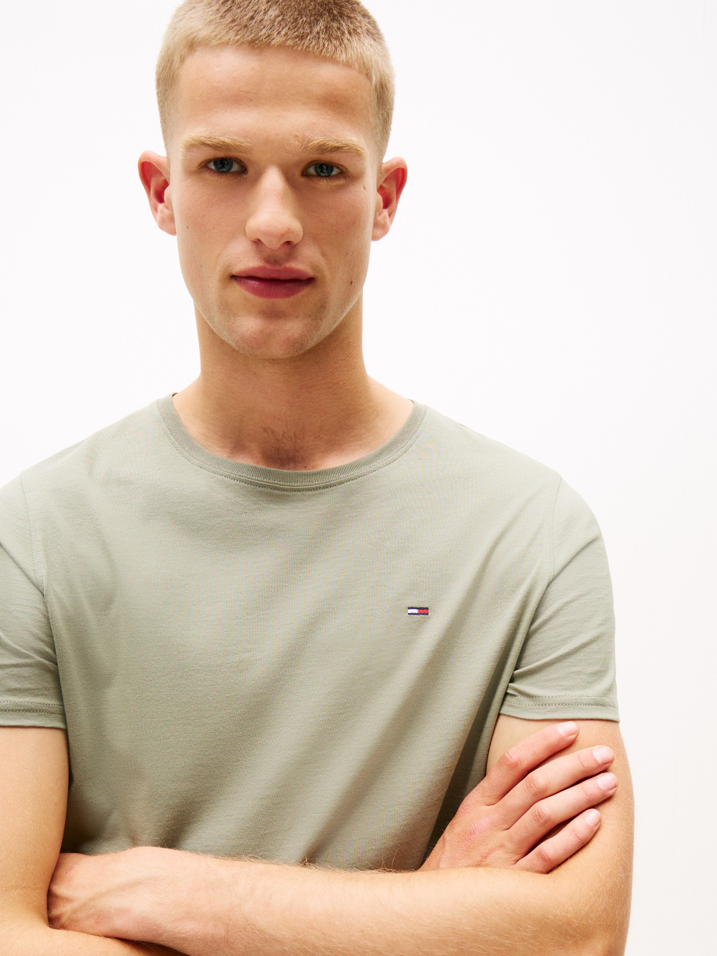 Tommy Jeans T-Shirt TJM ESSENTIAL SOLID TEE mit Rundhalsausschnitt und deze günstig online kaufen