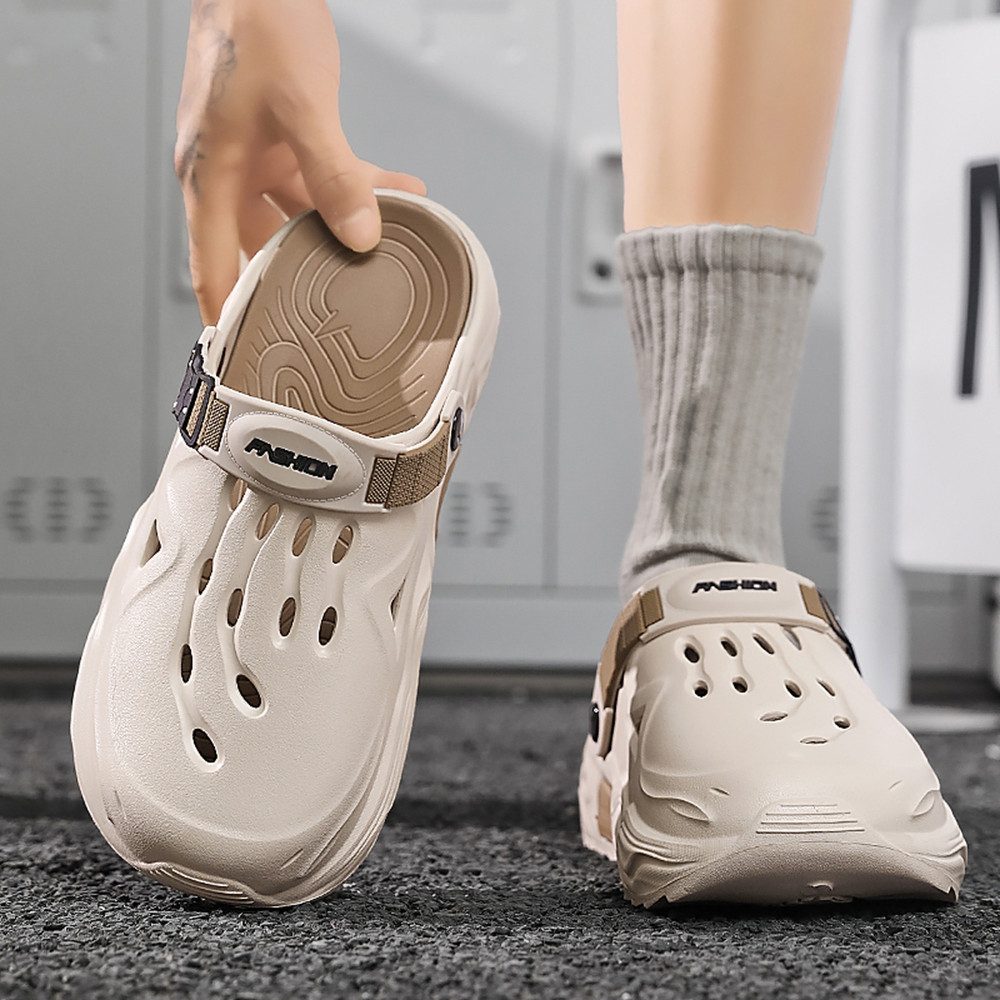 HUSK'SWARE Bequeme Gartenschuhe mit Schnalle Clog (Verstellbarer Fersenriemen mit Schnalle, Vielseitig einsetzbar) Stylisches und sportliches Design Stoßdämpfen – Bild 5 von 5