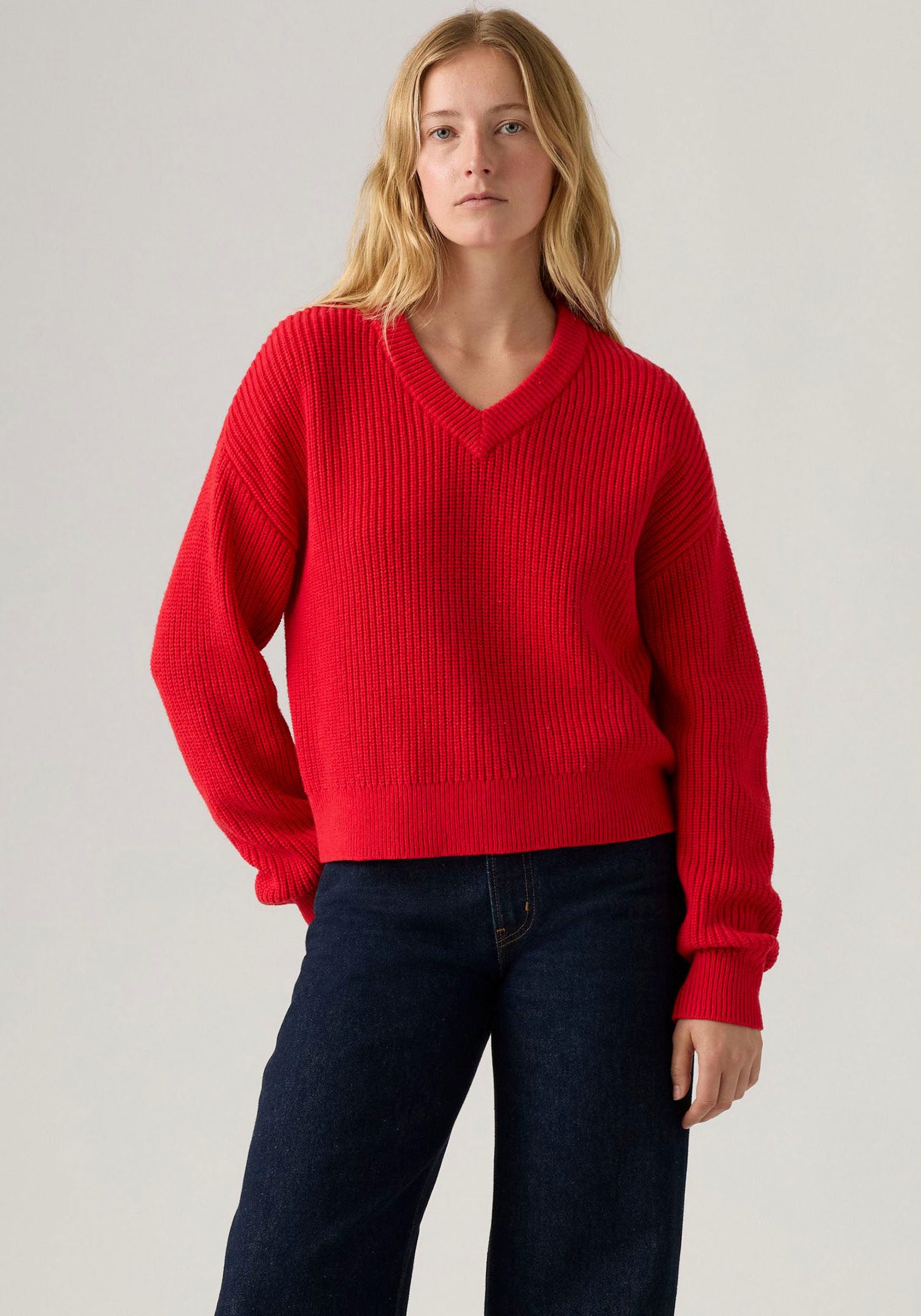 Strickpullover REESE VNECK SWEAT