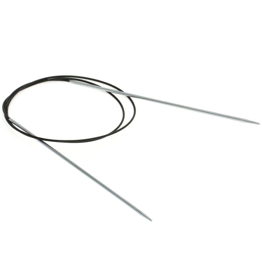 LANA GROSSA Stecknadeln Rundstricknadel Messing Länge 60 cm/80 cm, Stricknadel aus Messing in den Stärken 2.0 mm - 15.0 mm