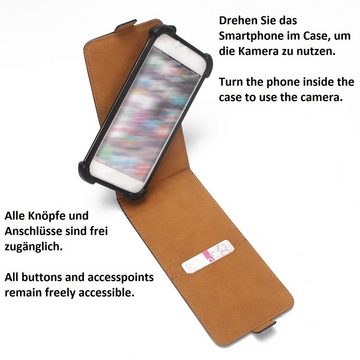 K-S-Trade Handyhülle für Samsung Galaxy XCover 5, Handyhülle Schutzhülle Hülle Case Cover Flip Style Bumper