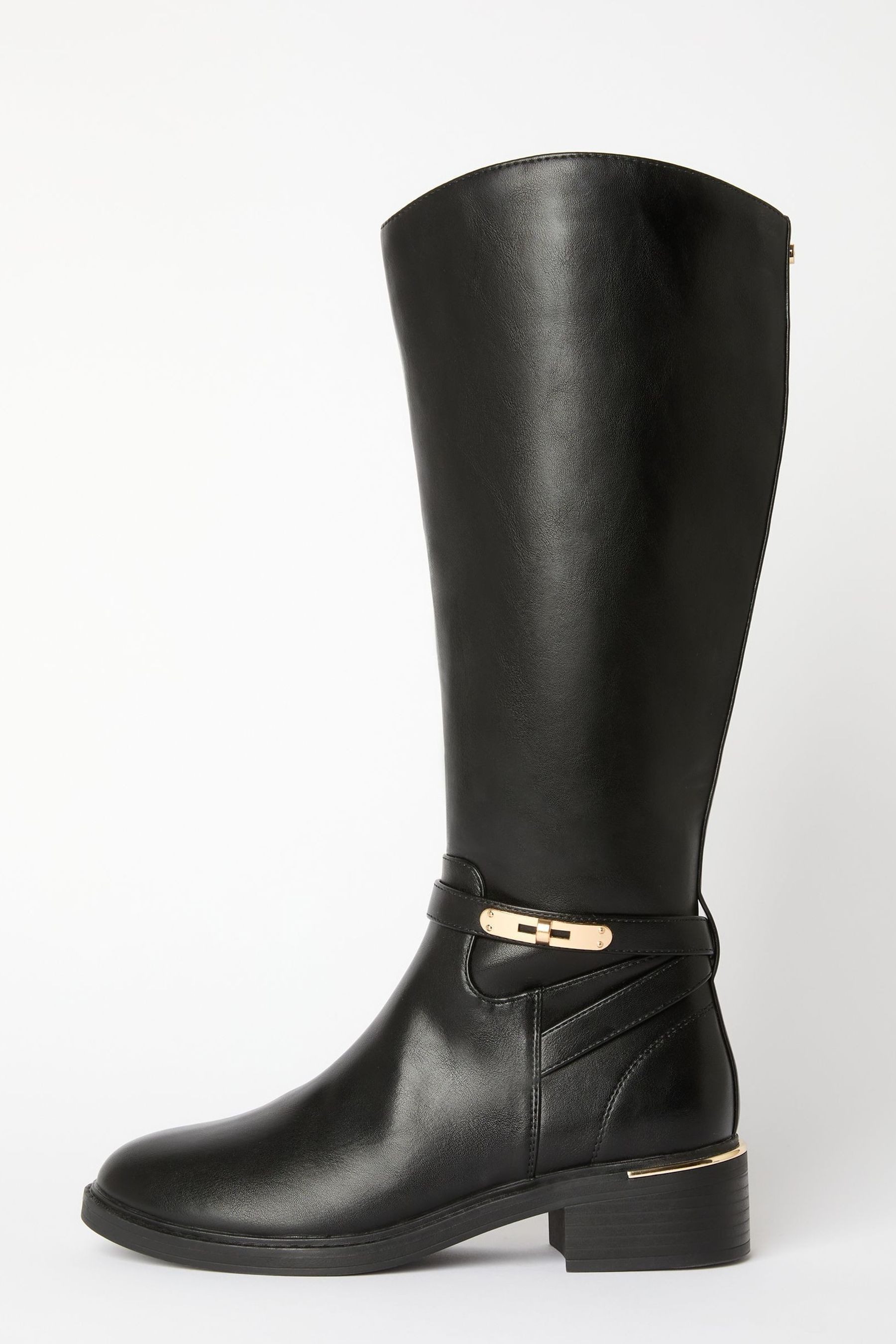 LIPSY Lipsy Hochschaft-Reiterstiefel aus Kunstleder Stiefel (1-tlg)