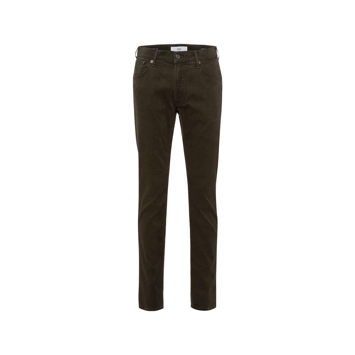Brax 5-Pocket-Jeans grün regular (1-tlg)