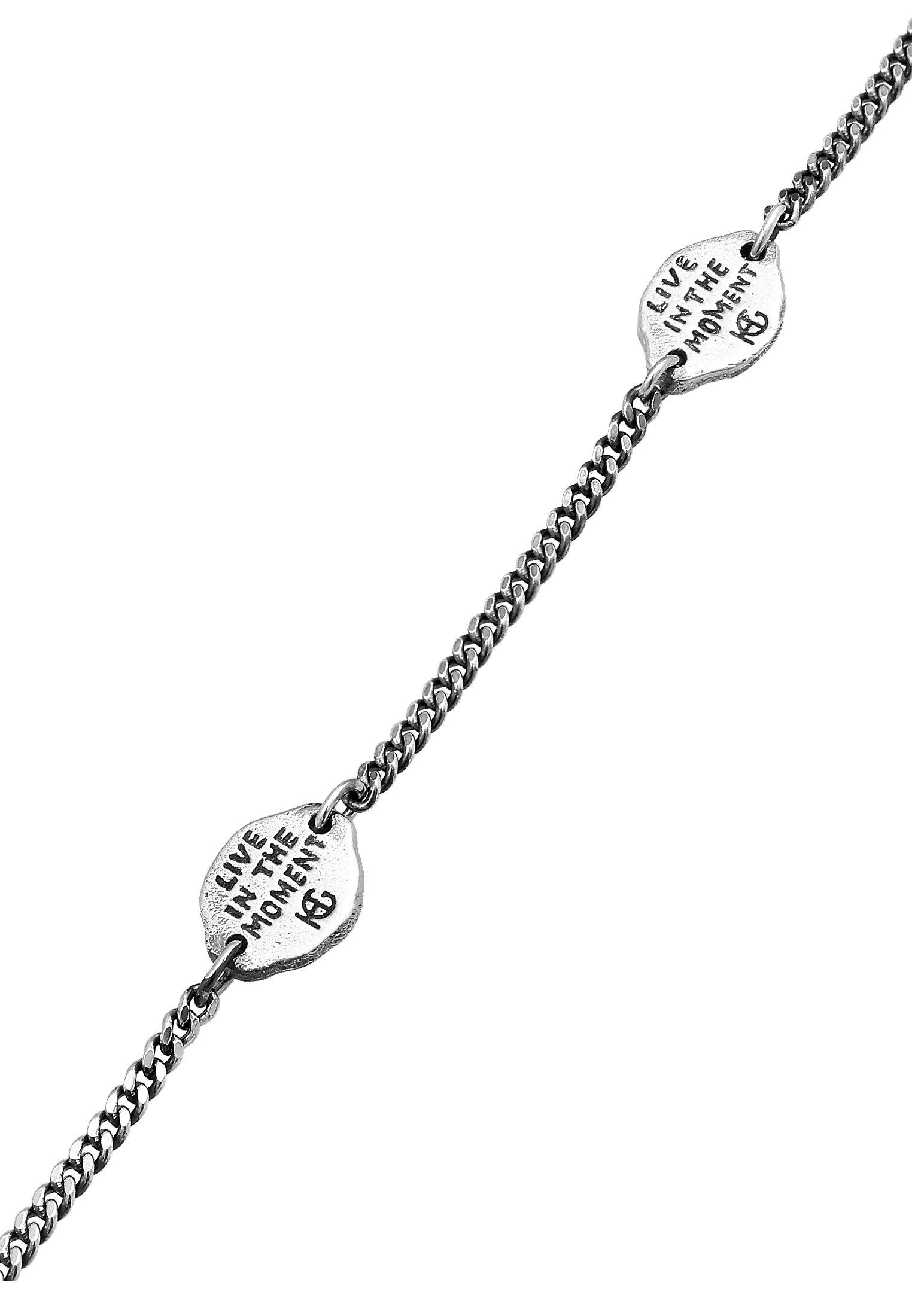 HAZE & GLORY Silberarmband Schwalbe Glücksymbol 925 Silber, Plättchen