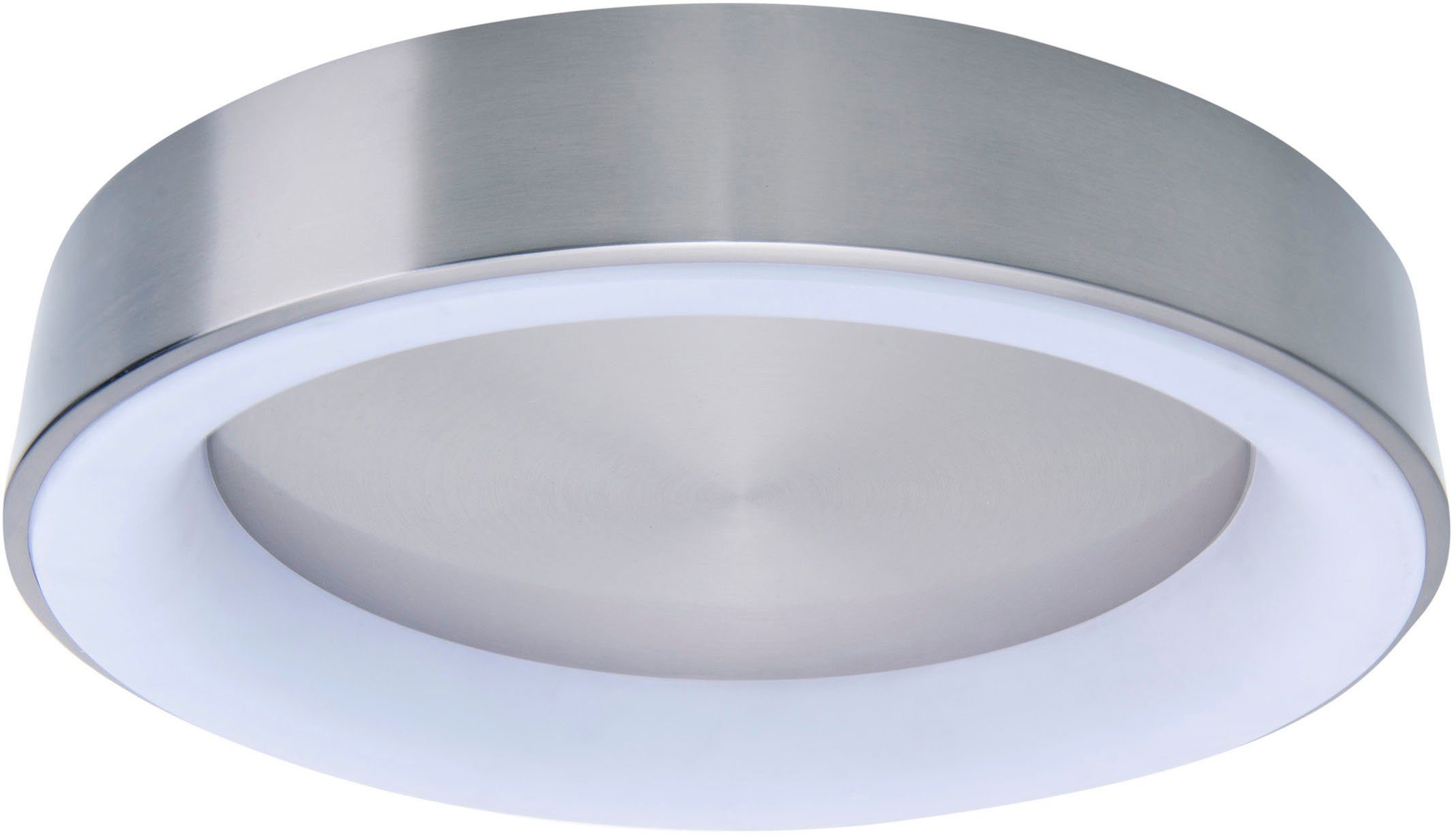 näve LED Deckenleuchte Multo, CCT - über Fernbedienung, Dimmfunktion, Fernbedienung, Infrarot inkl., LED fest integriert, Neutralweiß, Warmweiß, RGB, Nachtlicht-, Memoryfunktion, CCT, Rainbowfarben, Fernbedien., dimmbar