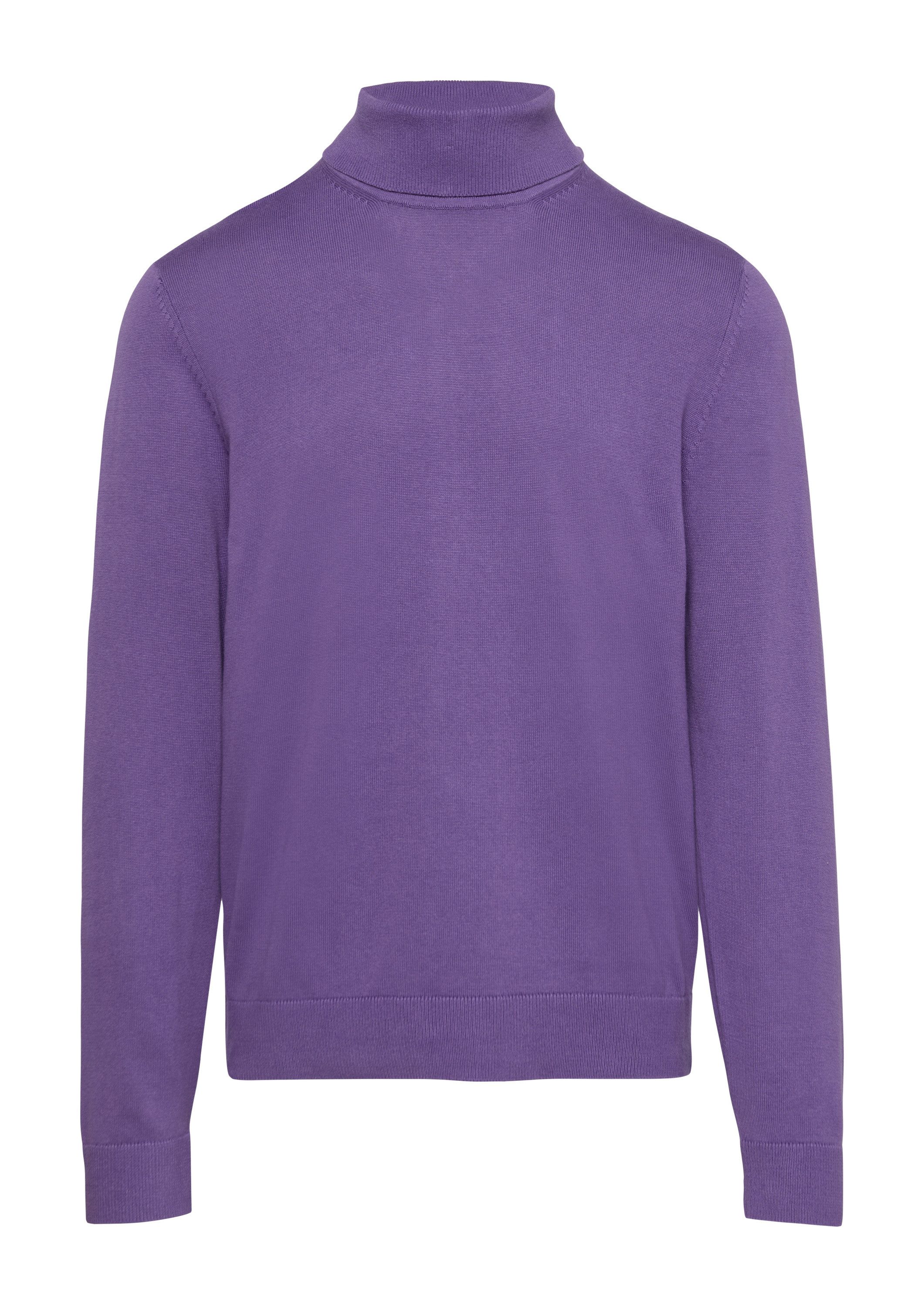 s.Oliver Longpullover Strickpullover Rollkragenpullover aus Baumwolle günstig online kaufen