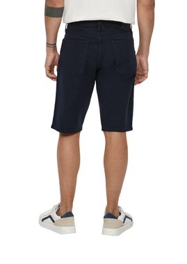 s.Oliver Jeansshorts Jeans-Shorts / Regular Fit / High Rise / Straight Leg Label-Patch