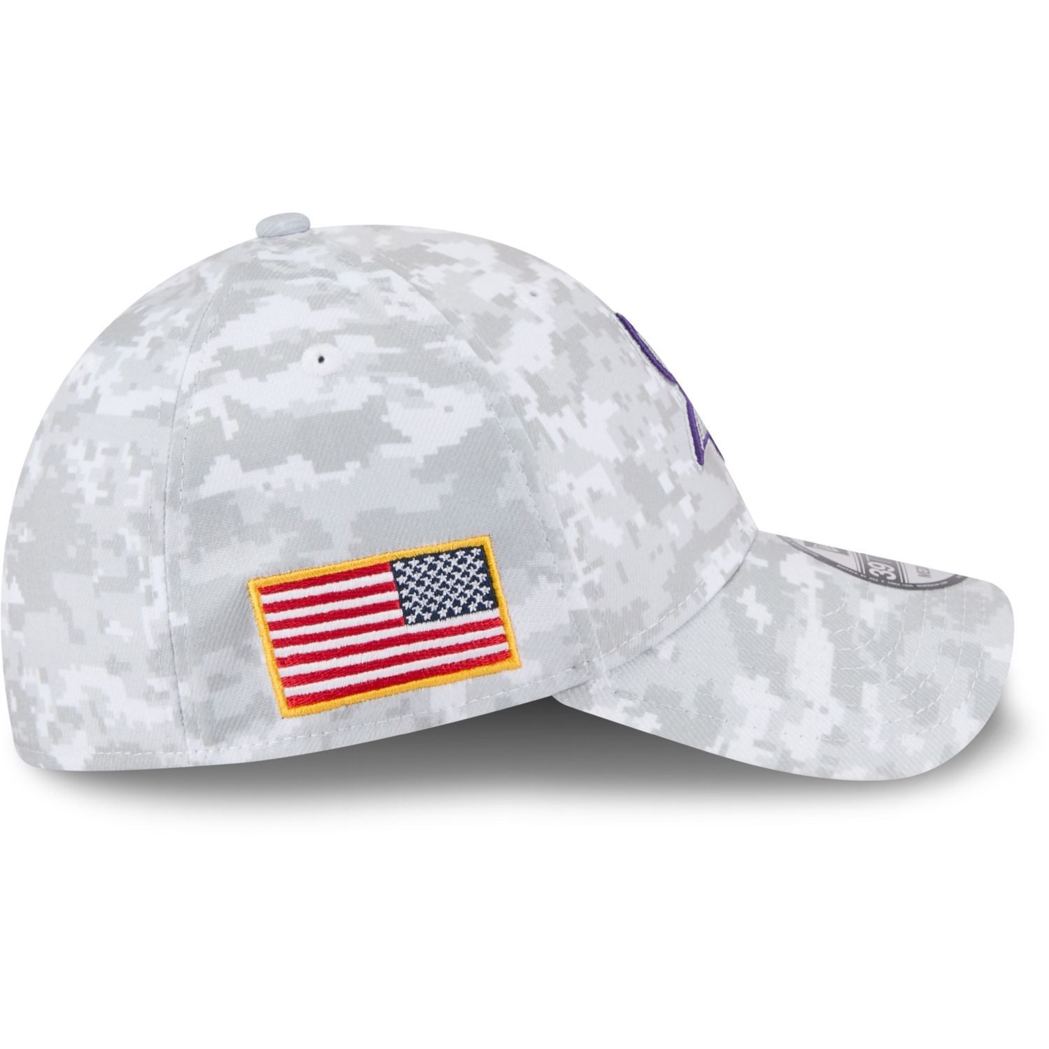 New Era Flex Cap 39Thirty Salute to Service Minnesota Vikings