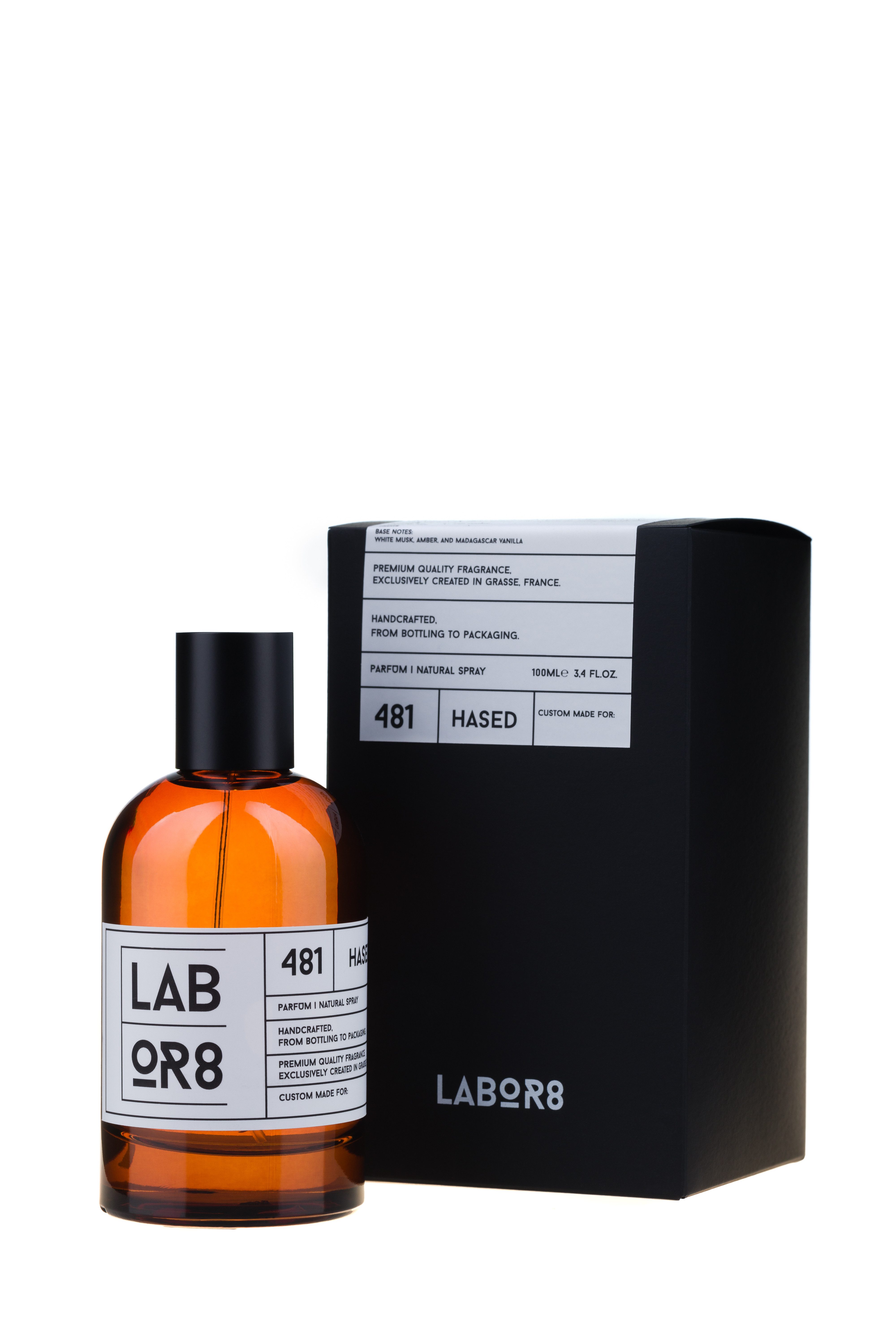 LABOR8 Eau de Parfum LABOR8 481 Hased Eau de Parfum 100 ml
