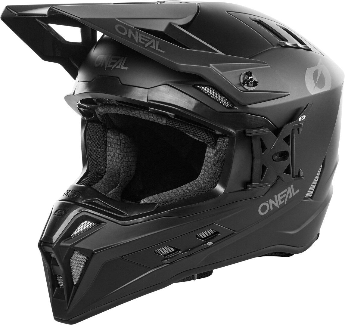 O’NEAL Motocrosshelm EX-SRS Solid Motocross Helm, Notfallsystem-polsterung (eqrs)