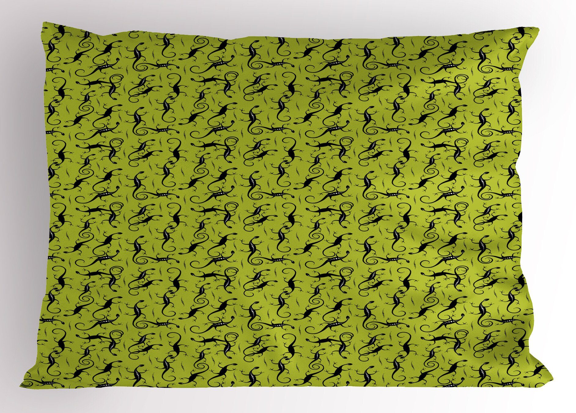 Dekorativer Gedruckter Kissenbezug, Stück), Shaped Slender Size Reptilien King (1 Abakuhaus Kissenbezüge Lizards Standard