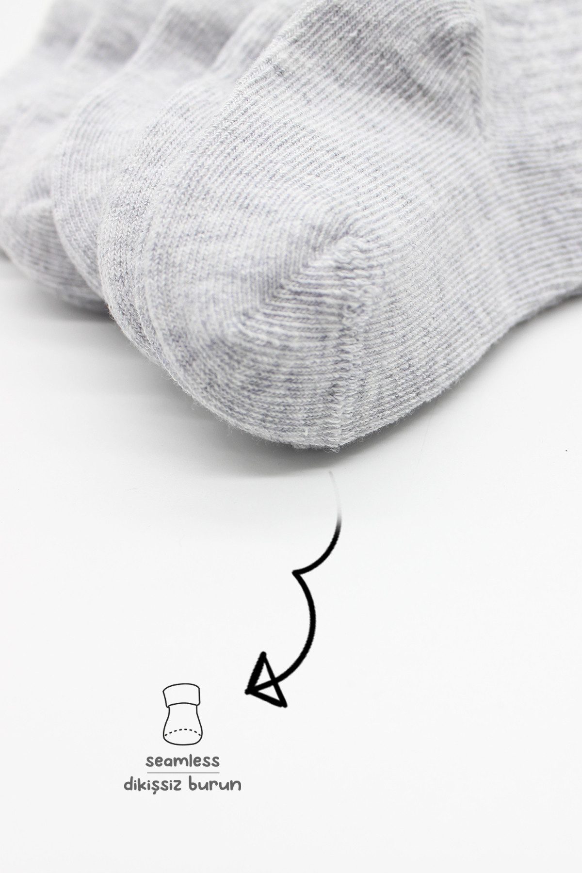bistyle Socken für Babys Neugeborene Babysocken Jungen Mädchen Kurzsocken (Set, 6-Paar, 6er-Pack) gerippt Bio-Baumwolle GOTS zertifiziert 0-6 Monate bis 2-3 Jahre