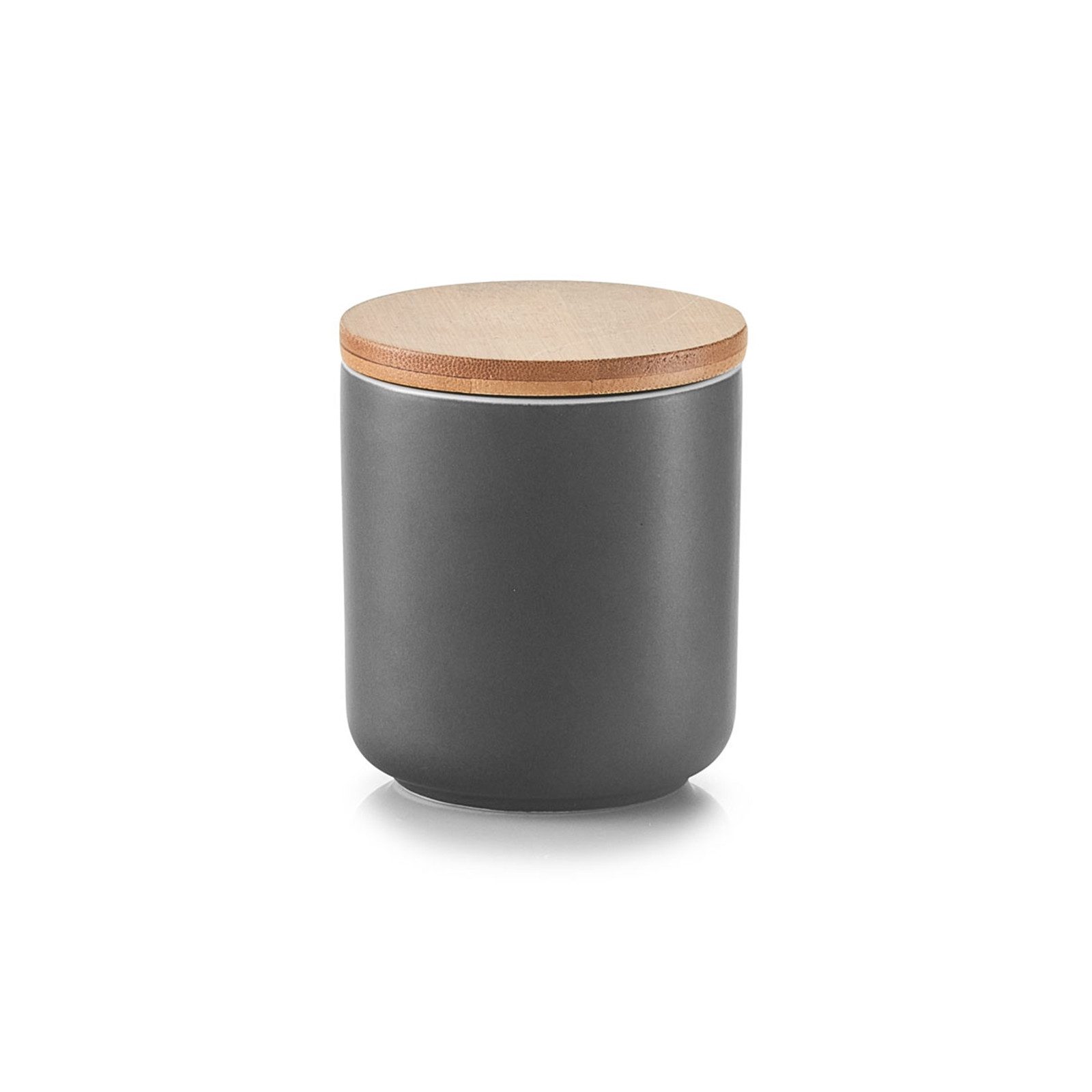 Neuetischkultur Vorratsdose Gewürzdose mit Bambusdeckel, Keramik, (Stück, 1-tlg., 1 Gewürzdose mit Deckel ohne Dekoration), Vorratsdose. € 8,99