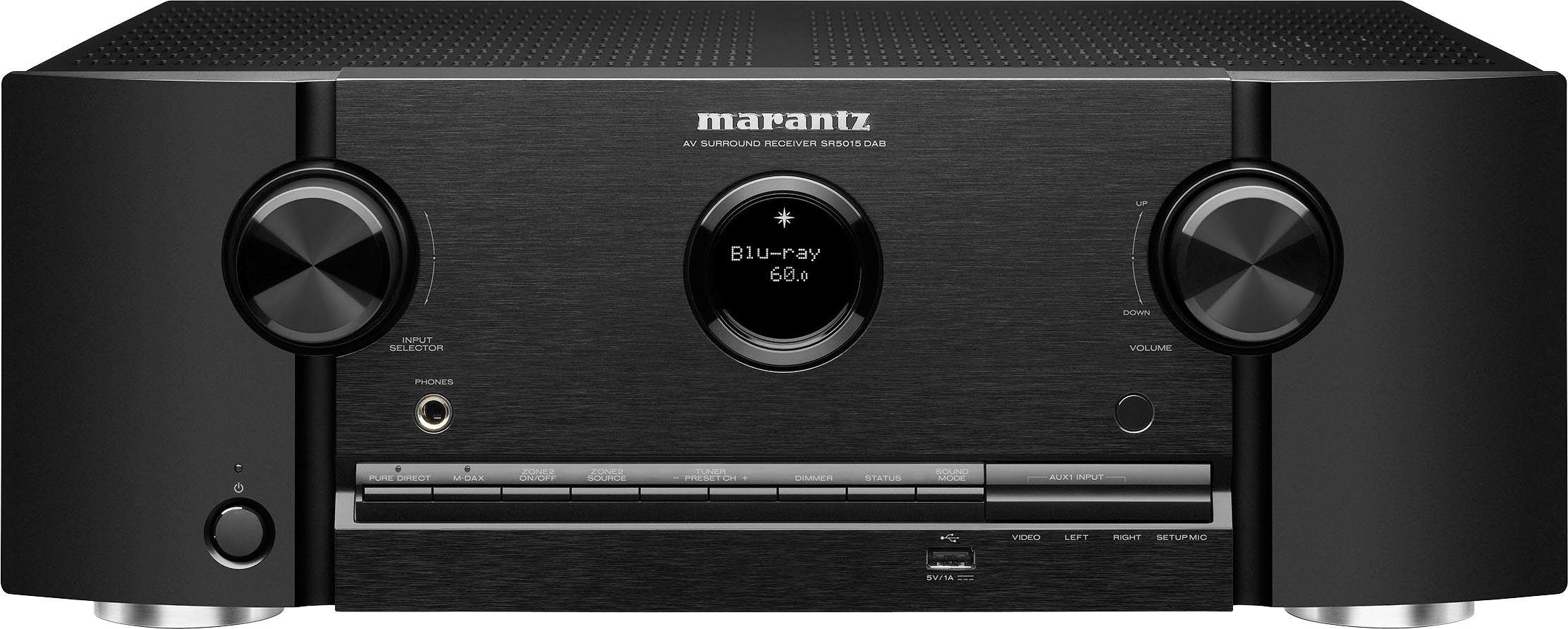 Marantz SR5015DAB 7.1 AV-Receiver (Bluetooth, LAN (Ethernet), WLAN, mit  7-Kanal-Endstufe)