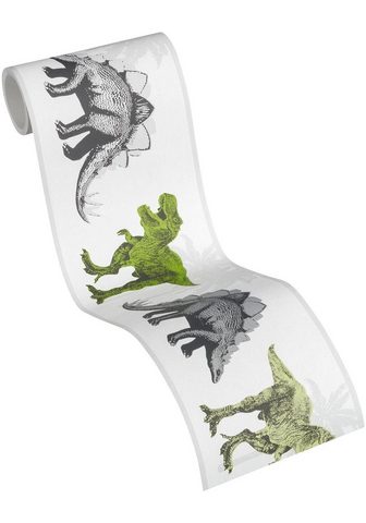 LIVING WALLS Граница »Little Stars с Dinosaur...